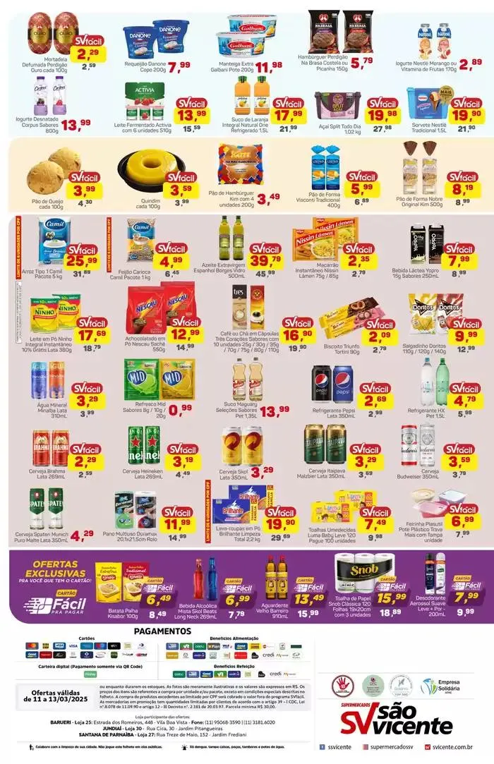 Encarte de Ofertas exclusivas para nossos clientes 11 de março até 13 de março 2025 - Pagina 2