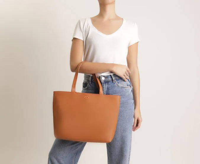 Bolsa Shopping Grande Marrom Floater