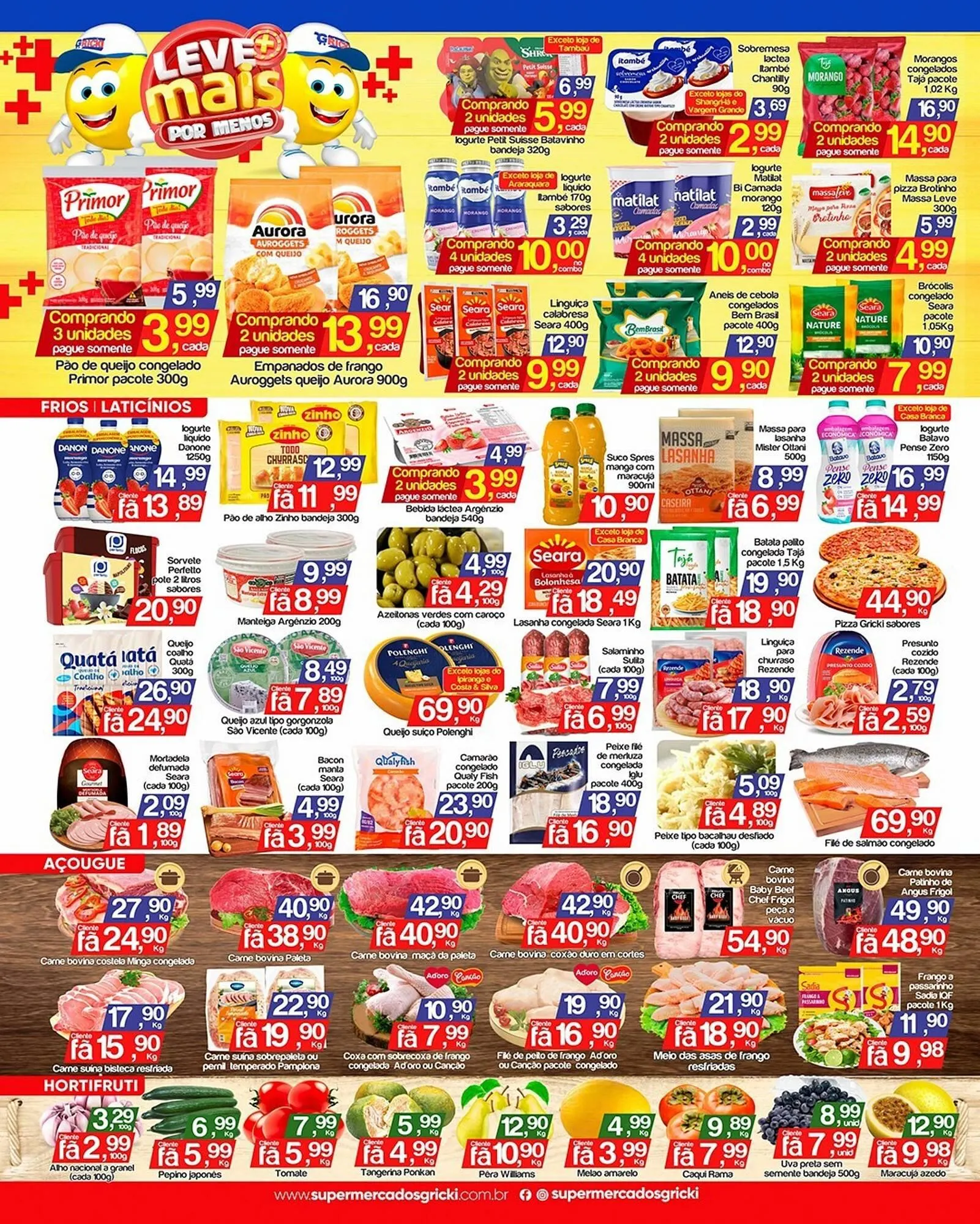 Encarte de Catálogo Supermercados Gricki 27 de março até 29 de março 2026 - Pagina 4