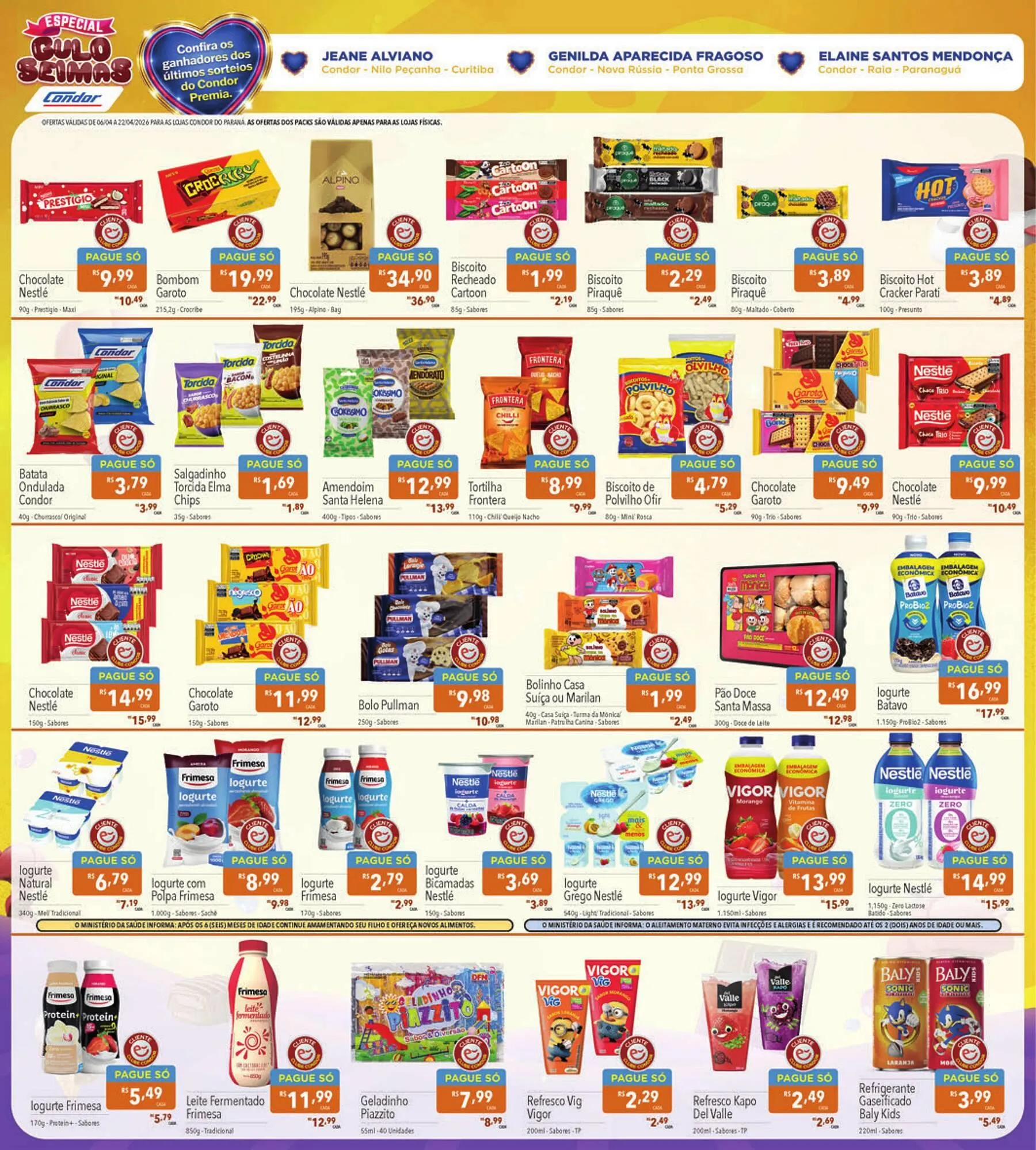 Encarte de Catálogo Supermercados Condor 6 de abril até 22 de abril 2026 - Pagina 5