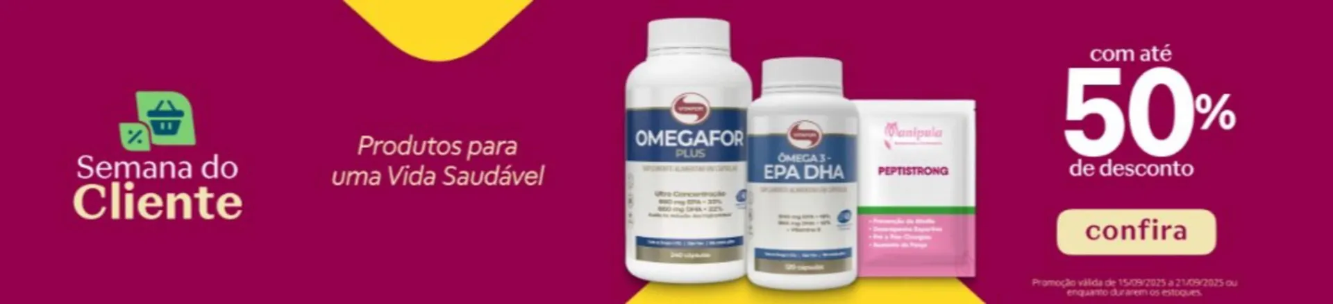 Encarte de Encarte Droga Raia 15 de setembro até 21 de setembro 2025 - Pagina 7