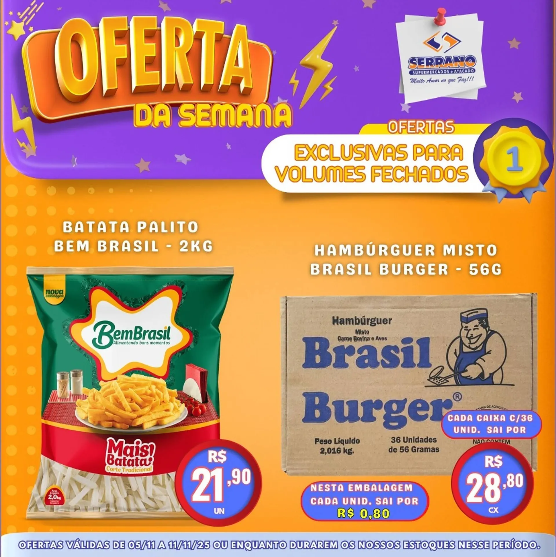 Encarte de Catálogo Serrano Supermercado 5 de novembro até 11 de novembro 2025 - Pagina 3