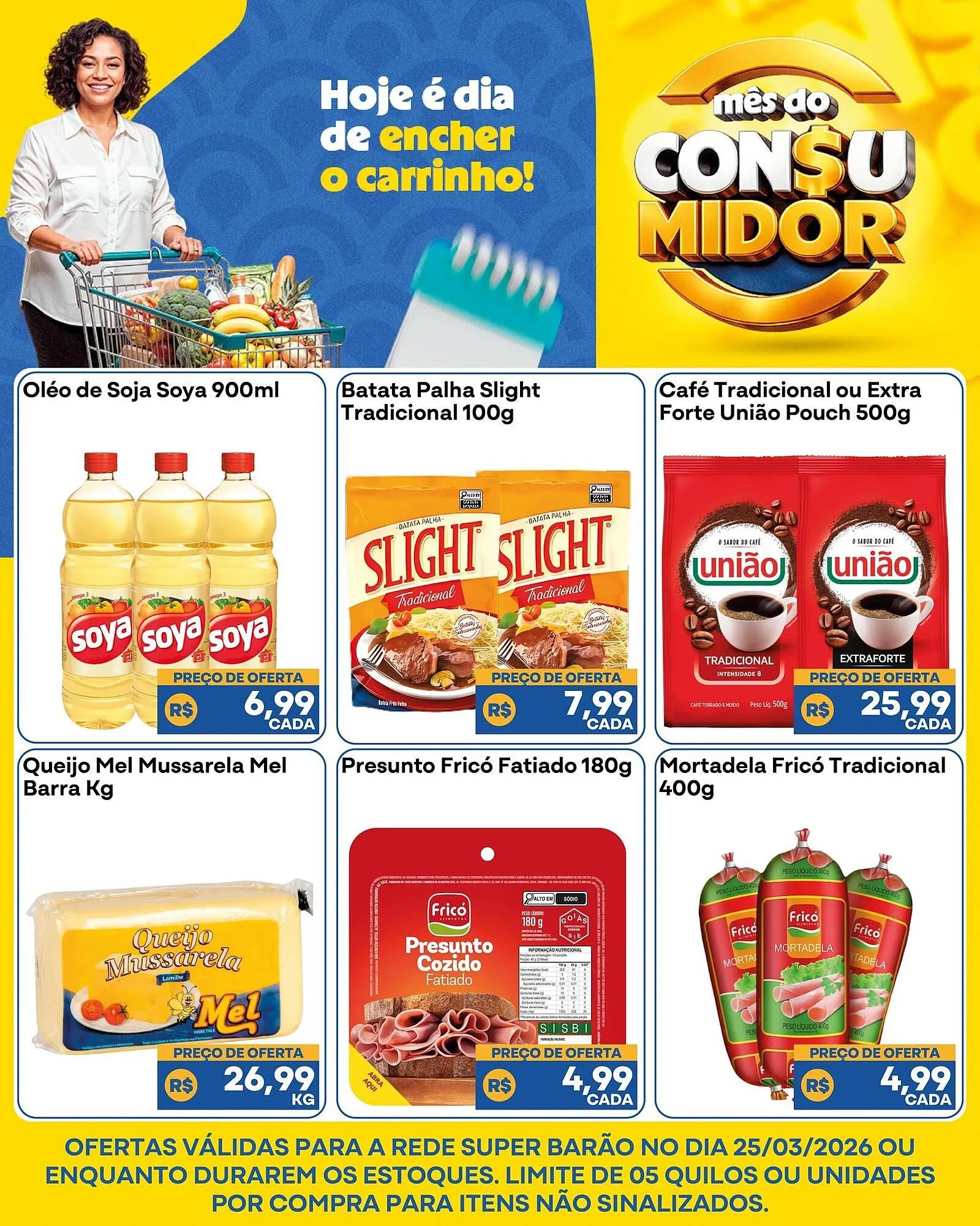 Encarte de Catálogo Super Barão 25 de março até 25 de março 2026 - Pagina 1