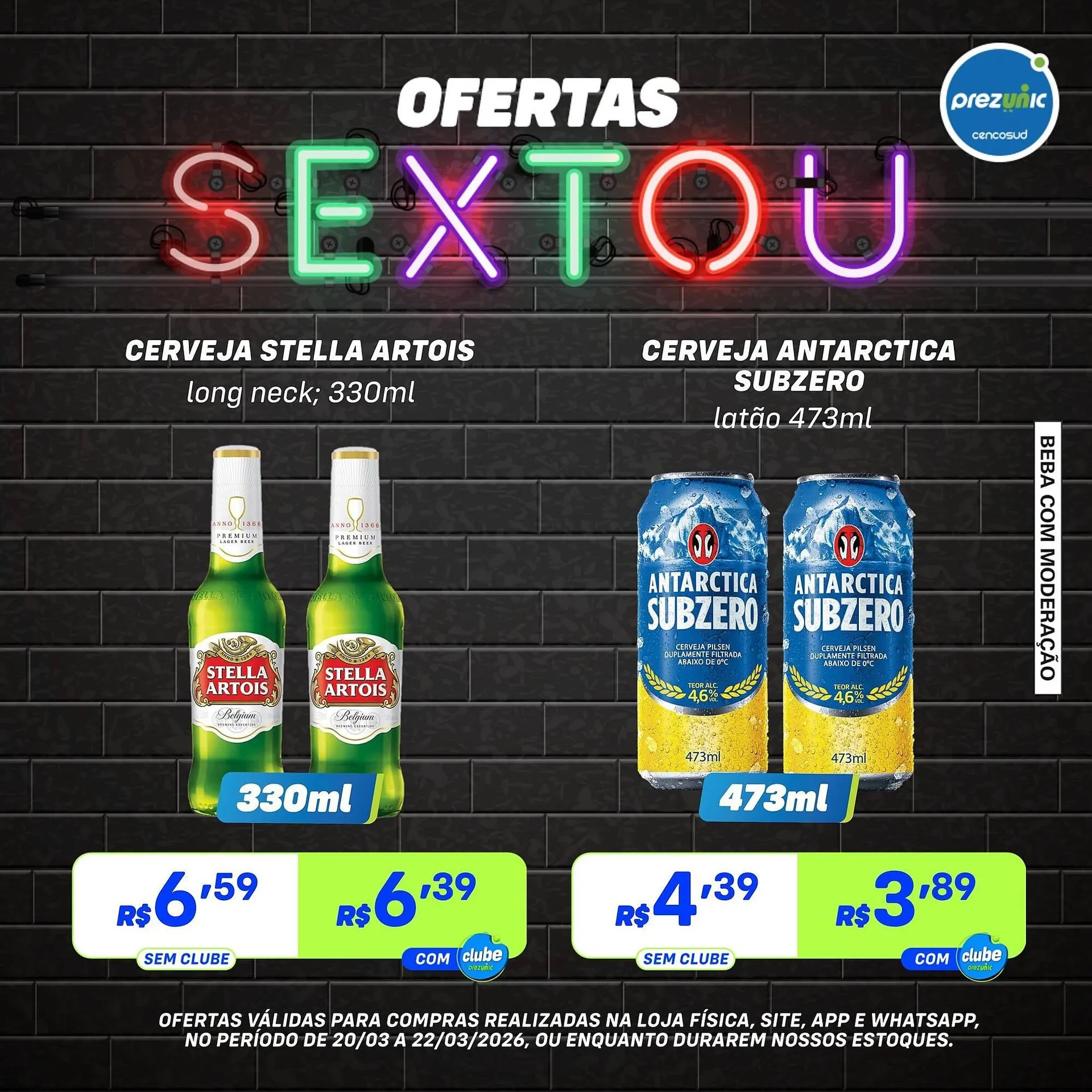 Encarte de Encarte Prezunic 20 de março até 22 de março 2026 - Pagina 1