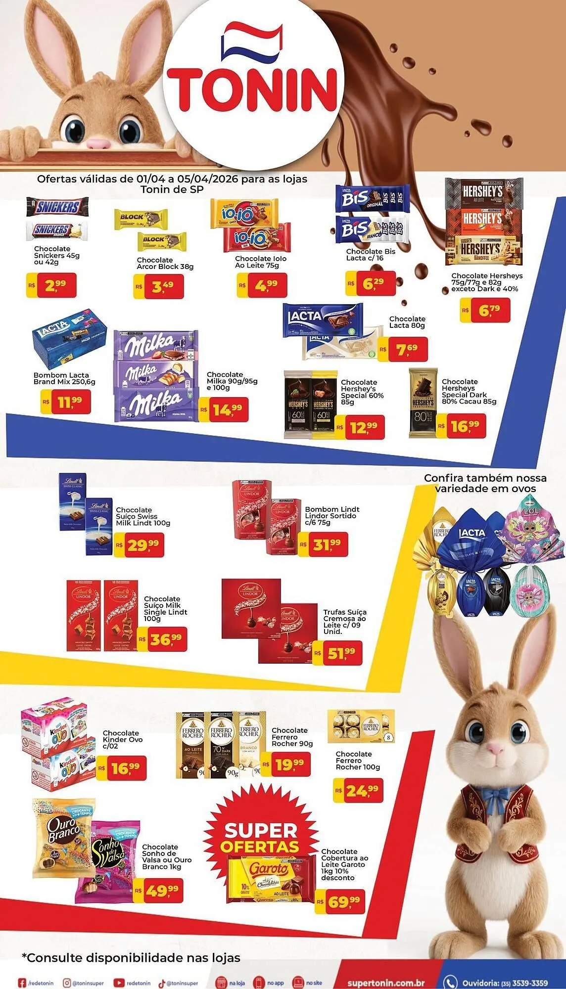 Encarte de Catálogo Tonin Superatacado 1 de abril até 5 de abril 2026 - Pagina 1