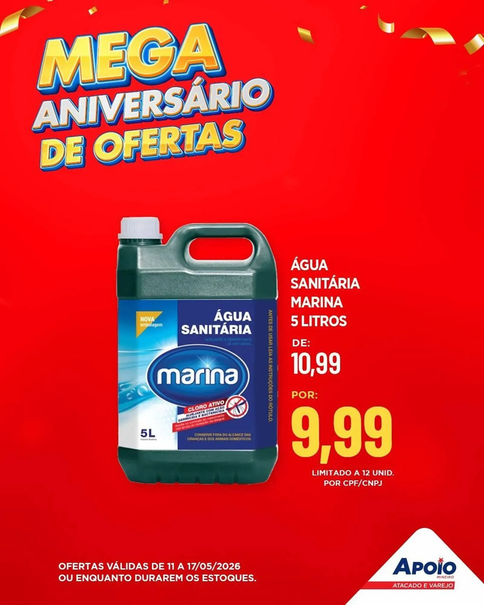 Encarte de Folheto Apoio Mineiro 11 de maio até 17 de maio 2026 - Pagina 8