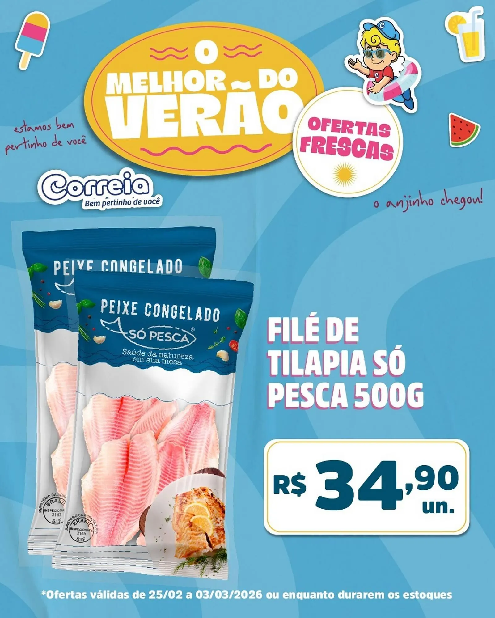 Encarte de Catálogo Supermercados Correia 25 de fevereiro até 27 de fevereiro 2026 - Pagina 2