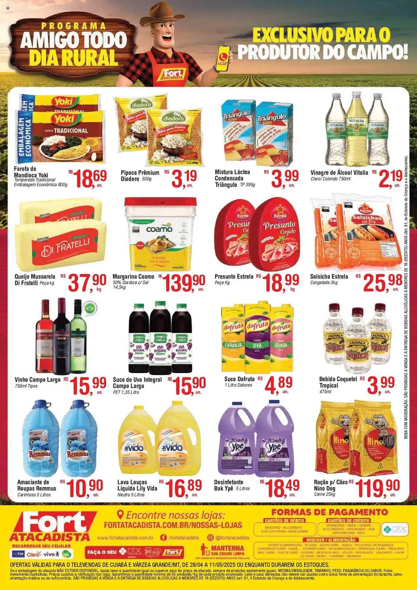 Encarte de Catálogo Fort Atacadista 28 de abril até 11 de maio 2025 - Pagina 2
