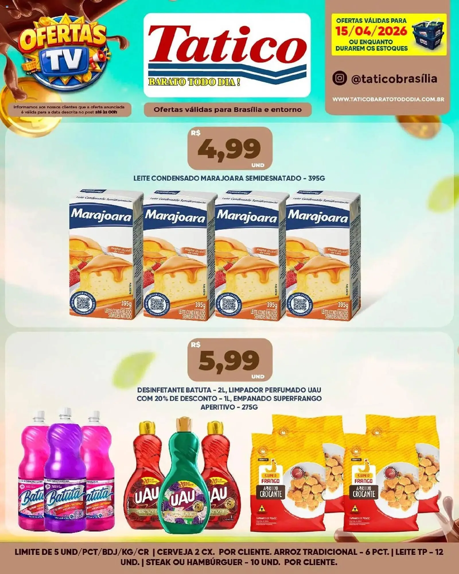 Encarte de Tabloide Tatico 16 de abril até 19 de abril 2026 - Pagina 32