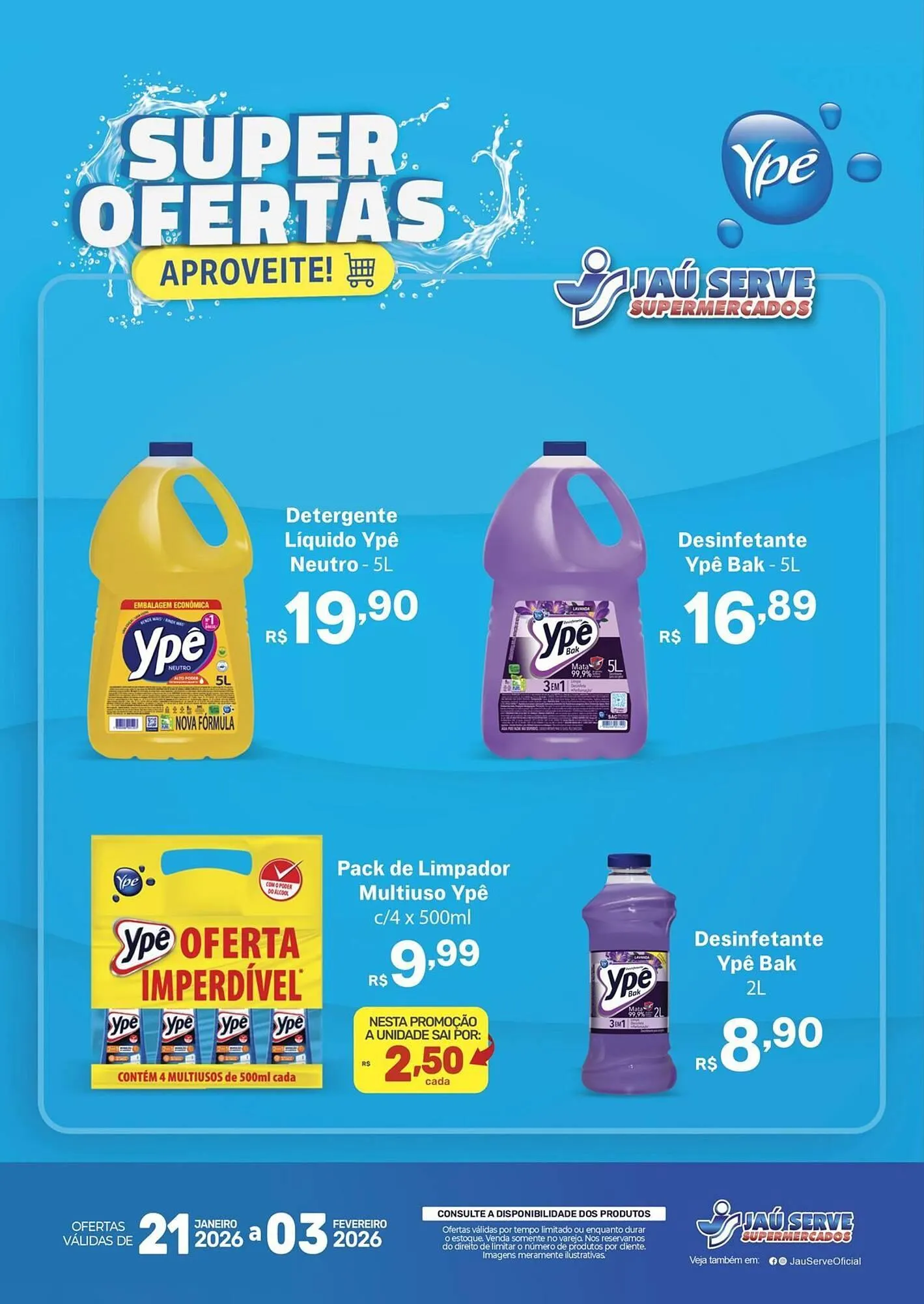 Encarte de Catálogo Supermercados Jau Serve 21 de janeiro até 3 de fevereiro 2026 - Pagina 2