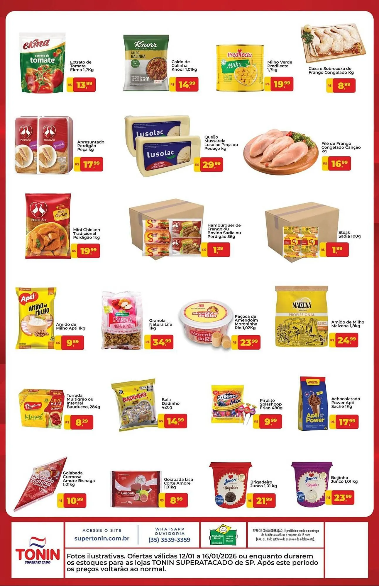 Encarte de Catálogo Tonin Superatacado 12 de janeiro até 16 de janeiro 2026 - Pagina 2