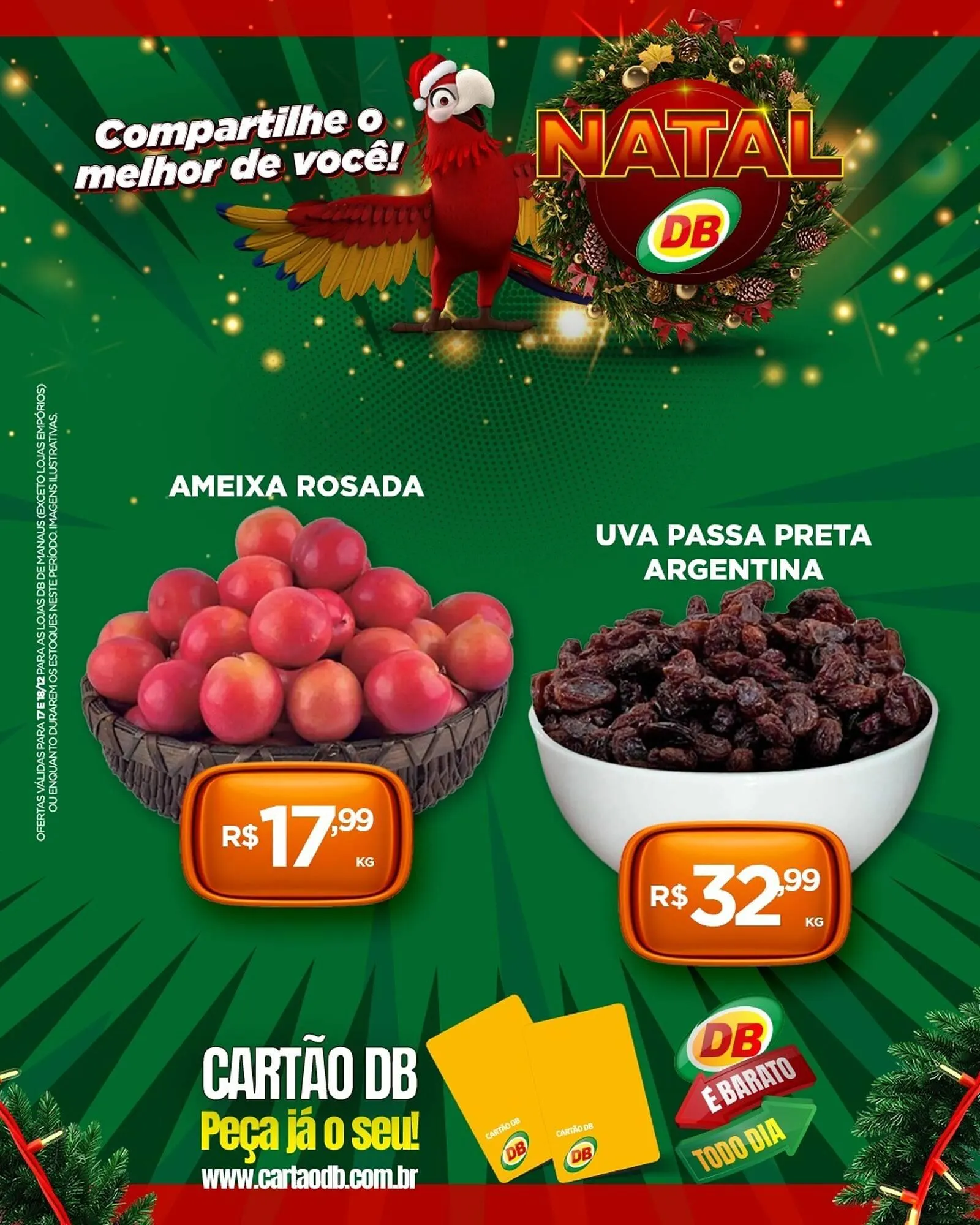 Encarte de Catálogo DB Supermercados 17 de dezembro até 18 de dezembro 2025 - Pagina 1