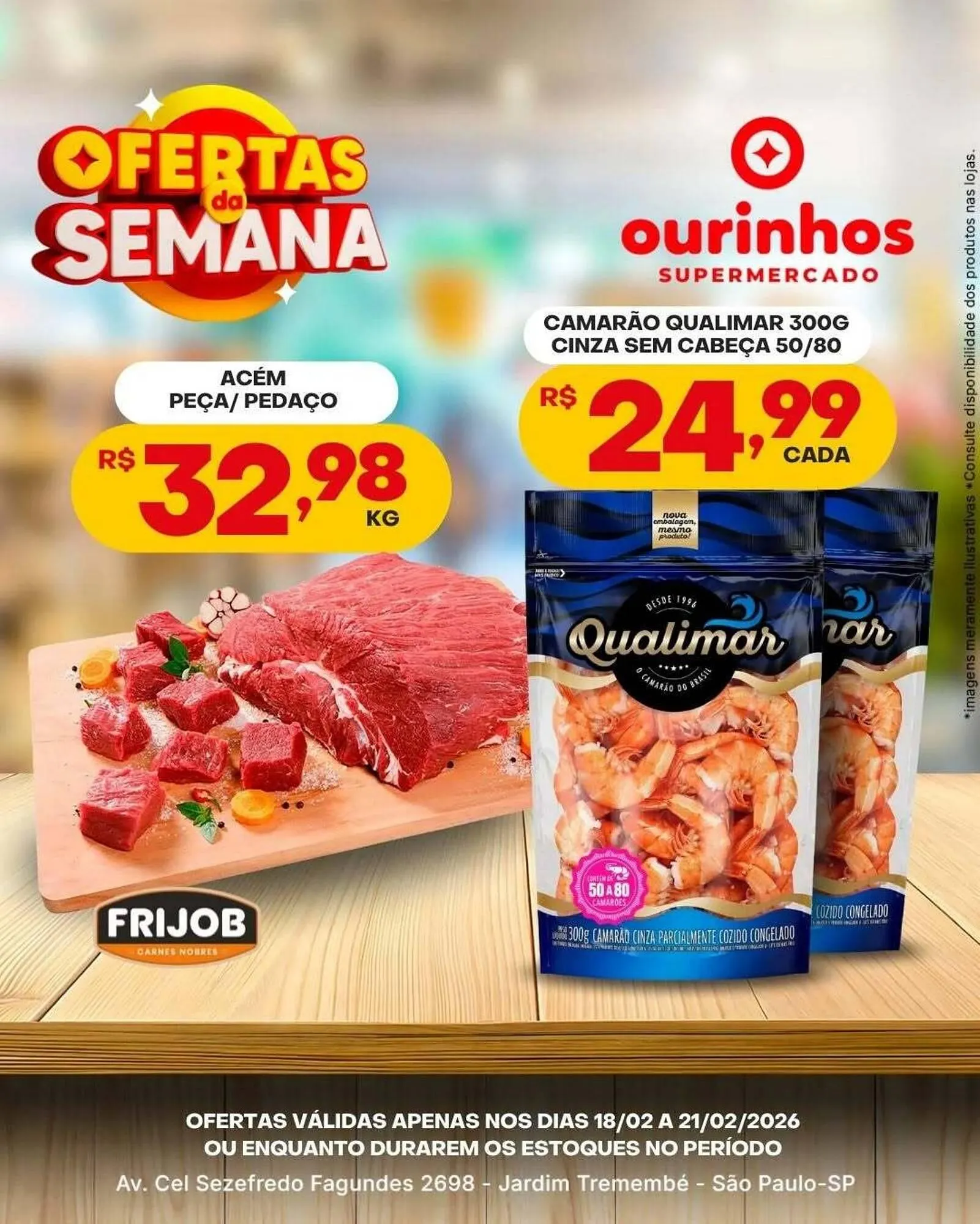 Encarte de Catálogo Ourinhos Hipermercado 19 de fevereiro até 21 de fevereiro 2026 - Pagina 1