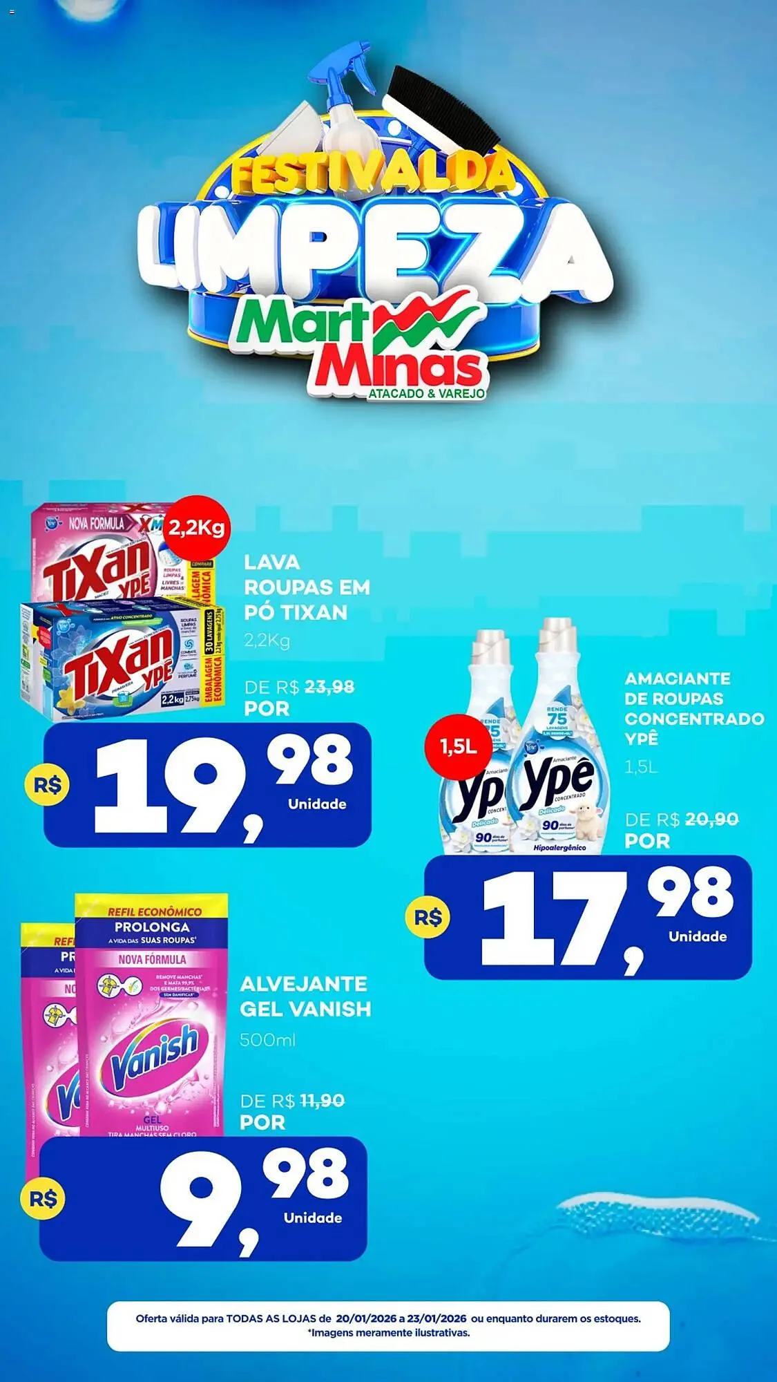 Encarte de Folheto Mart Minas 20 de janeiro até 24 de janeiro 2026 - Pagina 1