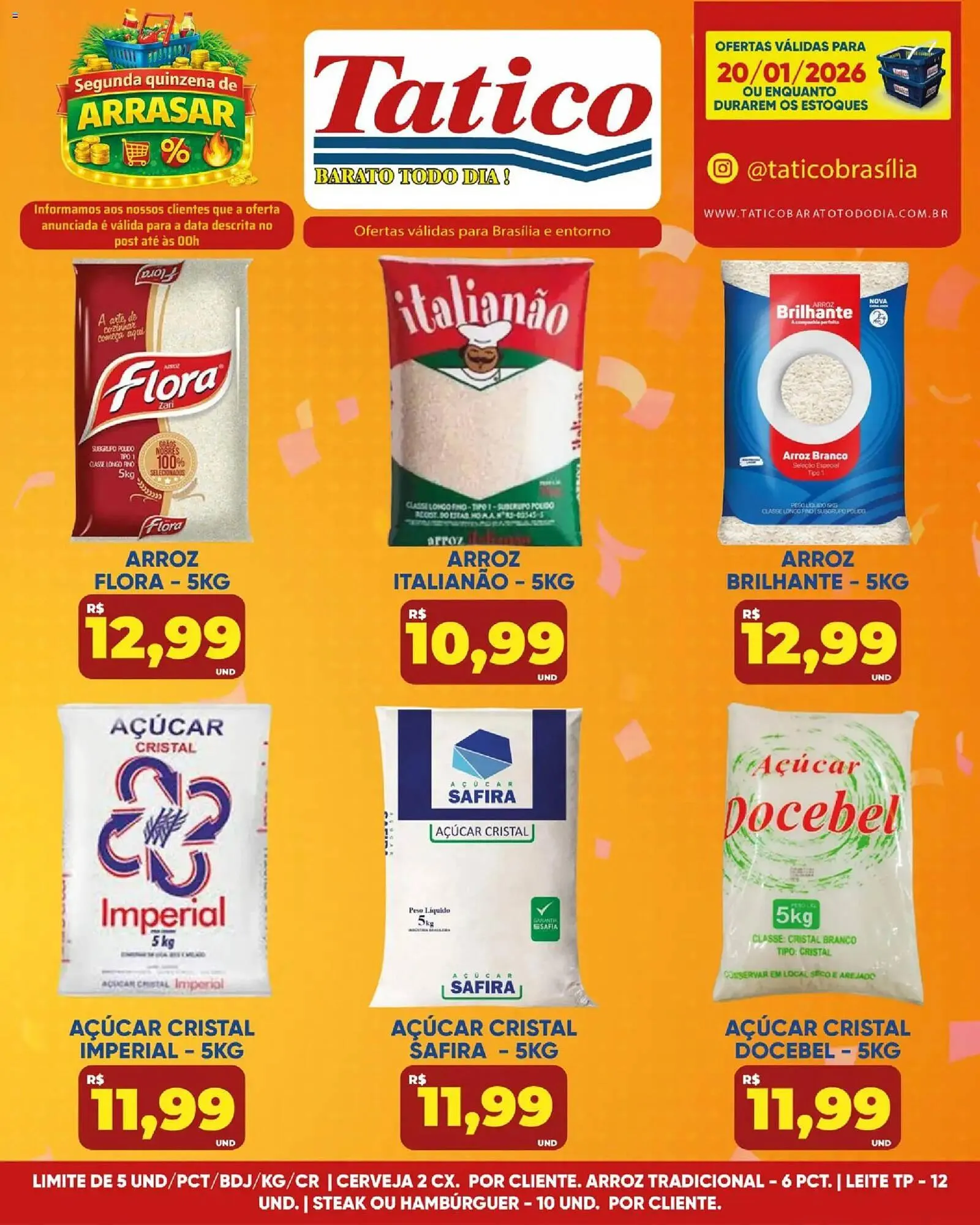 Encarte de Tabloide Tatico 20 de janeiro até 20 de janeiro 2026 - Pagina 1