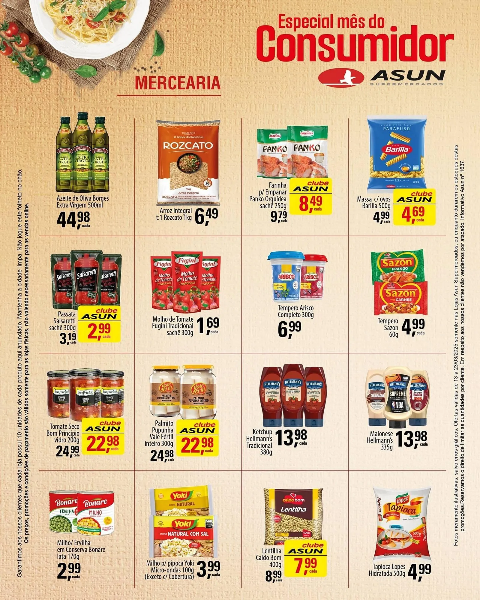 Encarte de Catálogo Asun 13 de março até 23 de março 2025 - Pagina 4