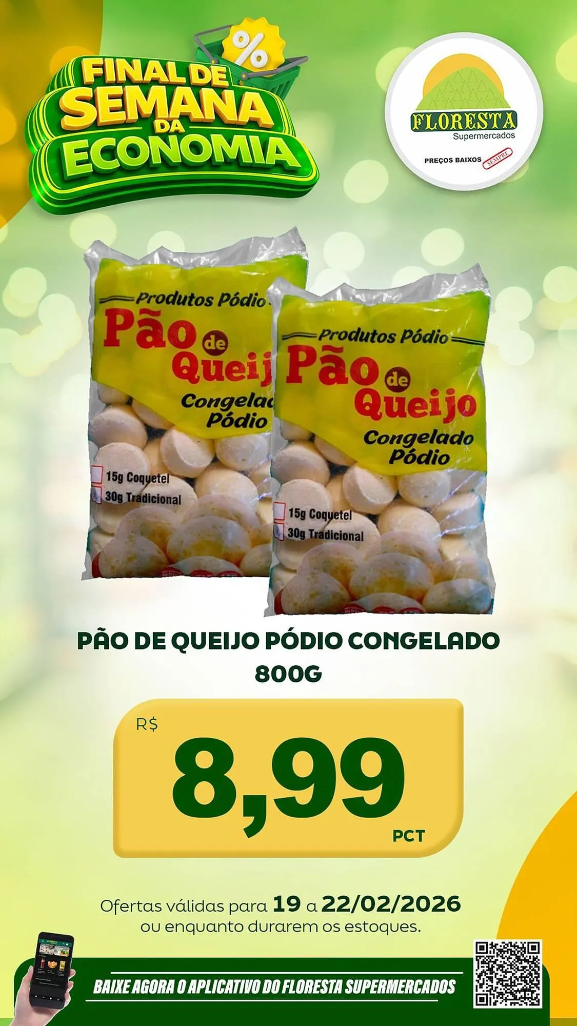 Encarte de Catálogo Floresta Supermercados 19 de fevereiro até 22 de fevereiro 2026 - Pagina 21