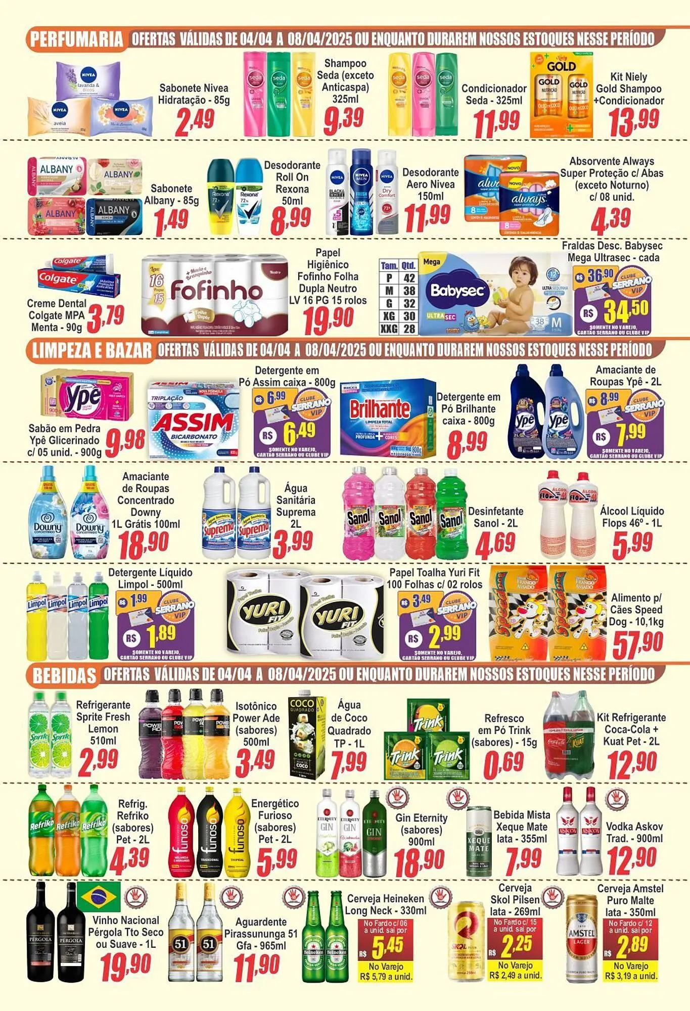 Encarte de Catálogo Serrano Supermercado 1 de abril até 8 de abril 2025 - Pagina 5