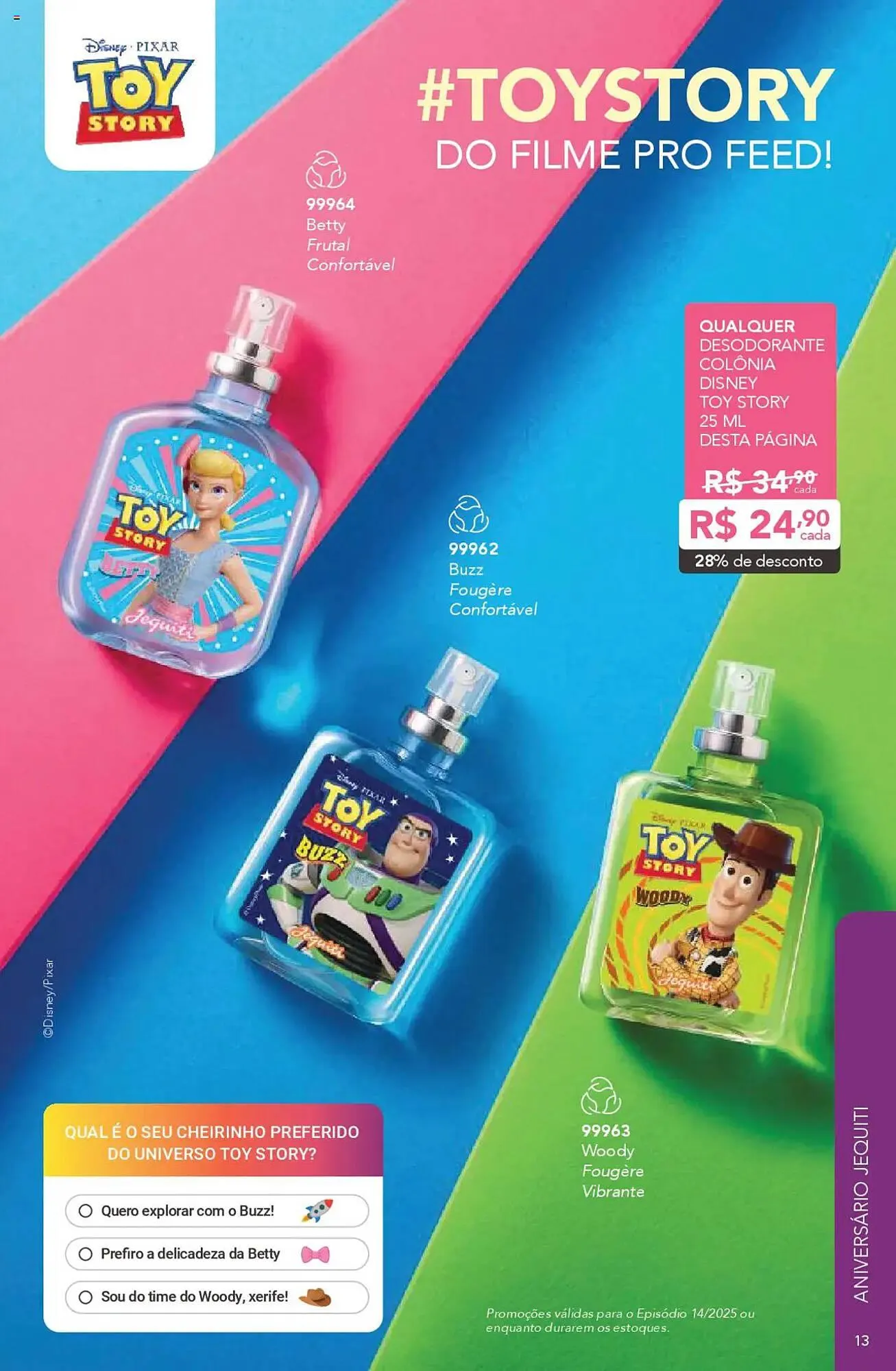 Encarte de Catálogo Jequiti 3 de outubro até 30 de outubro 2025 - Pagina 13