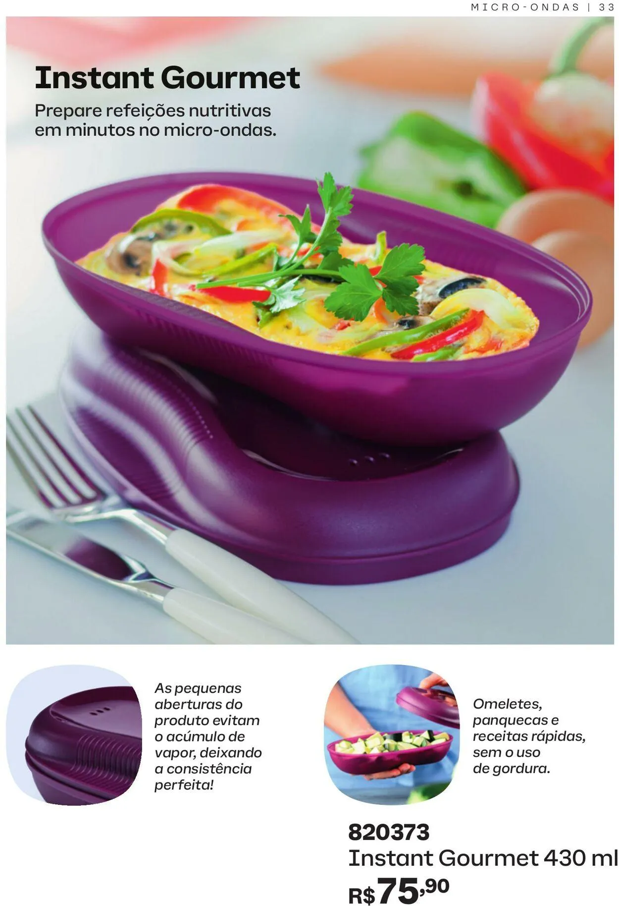 Encarte de Tupperware 1 de maio até 31 de maio 2025 - Pagina 33