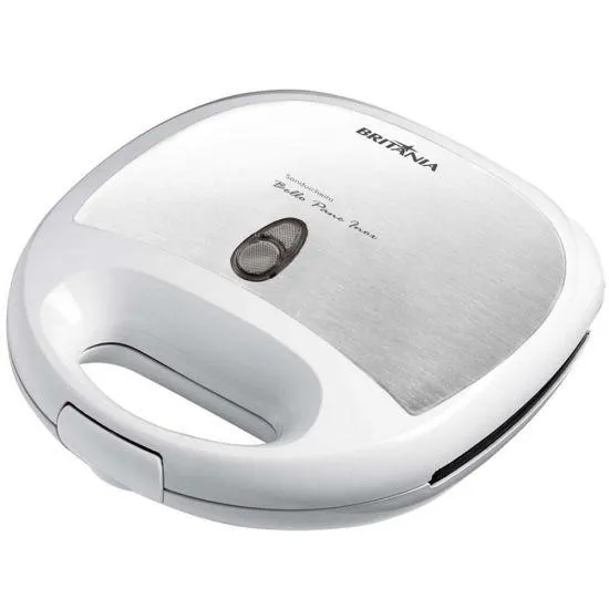 Sanduicheira Britânia Bello Pane - Branco/Inox