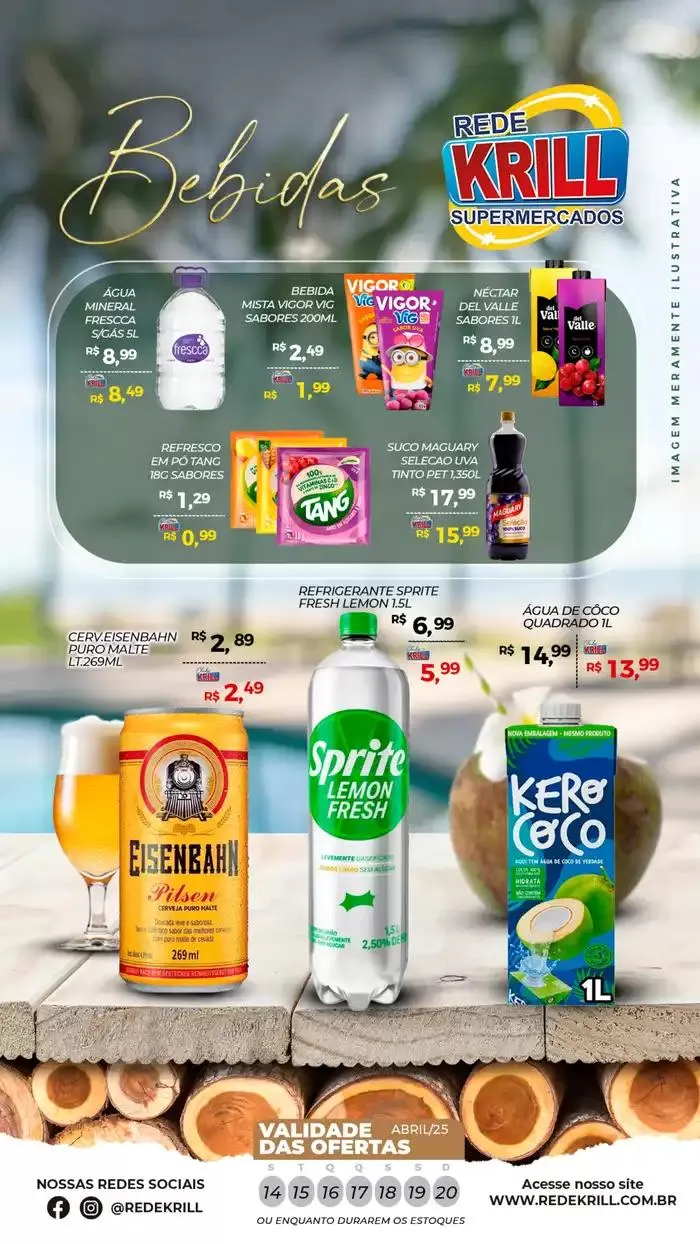 Encarte de Encarte Rede Krill 14 de abril até 20 de abril 2025 - Pagina 2