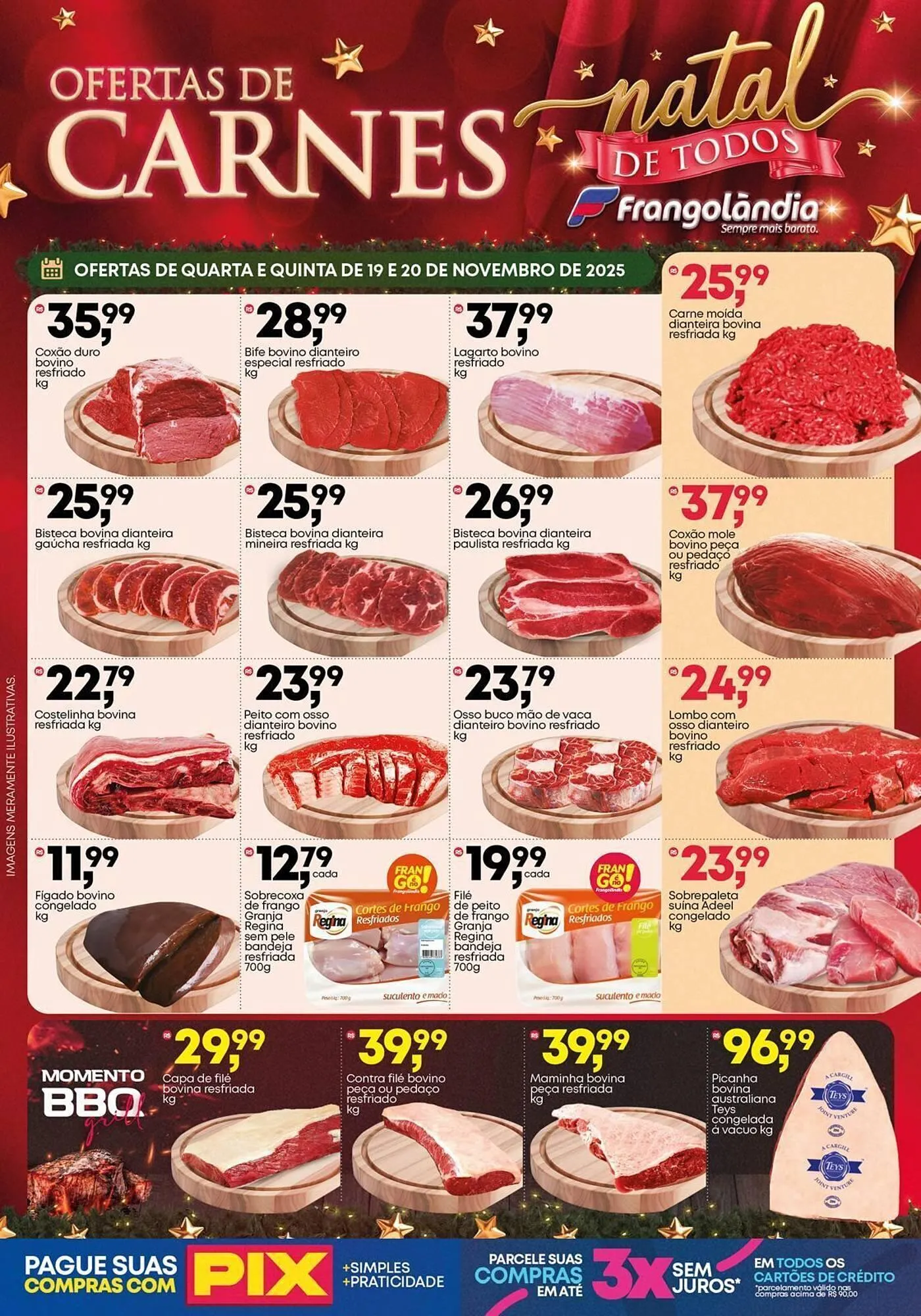 Encarte de Encarte Frangolândia 19 de novembro até 20 de novembro 2025 - Pagina 1