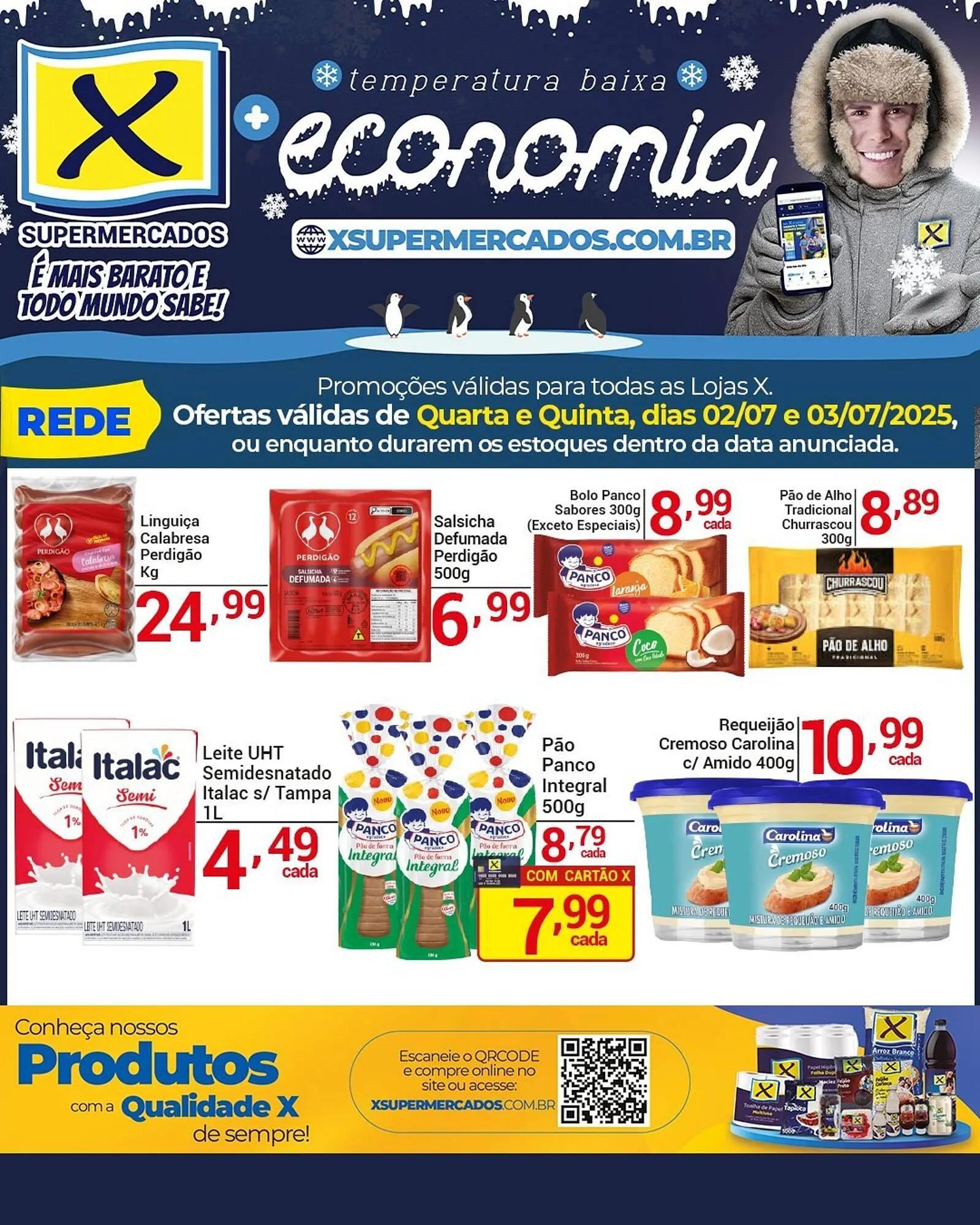 Encarte de Catálogo X Supermercados 2 de julho até 3 de julho 2025 - Pagina 3
