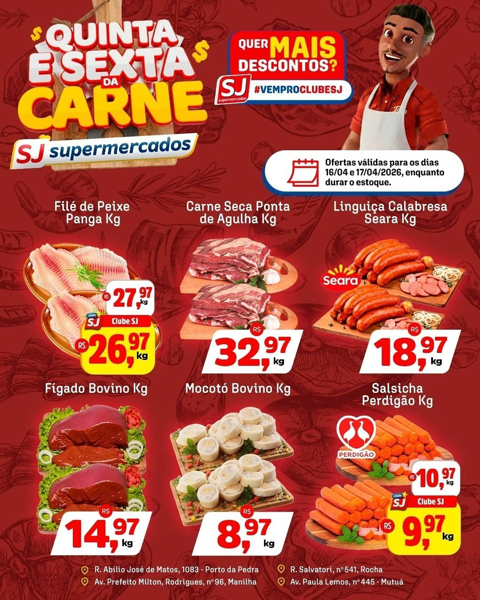Encarte de Encarte Sj Supermercados 16 de abril até 17 de abril 2026 - Pagina 5