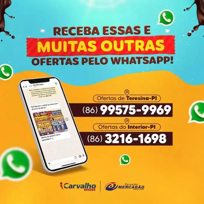 Encarte de Encarte Carvalho Supermercado 10 de abril até 13 de abril 2025 - Pagina 7