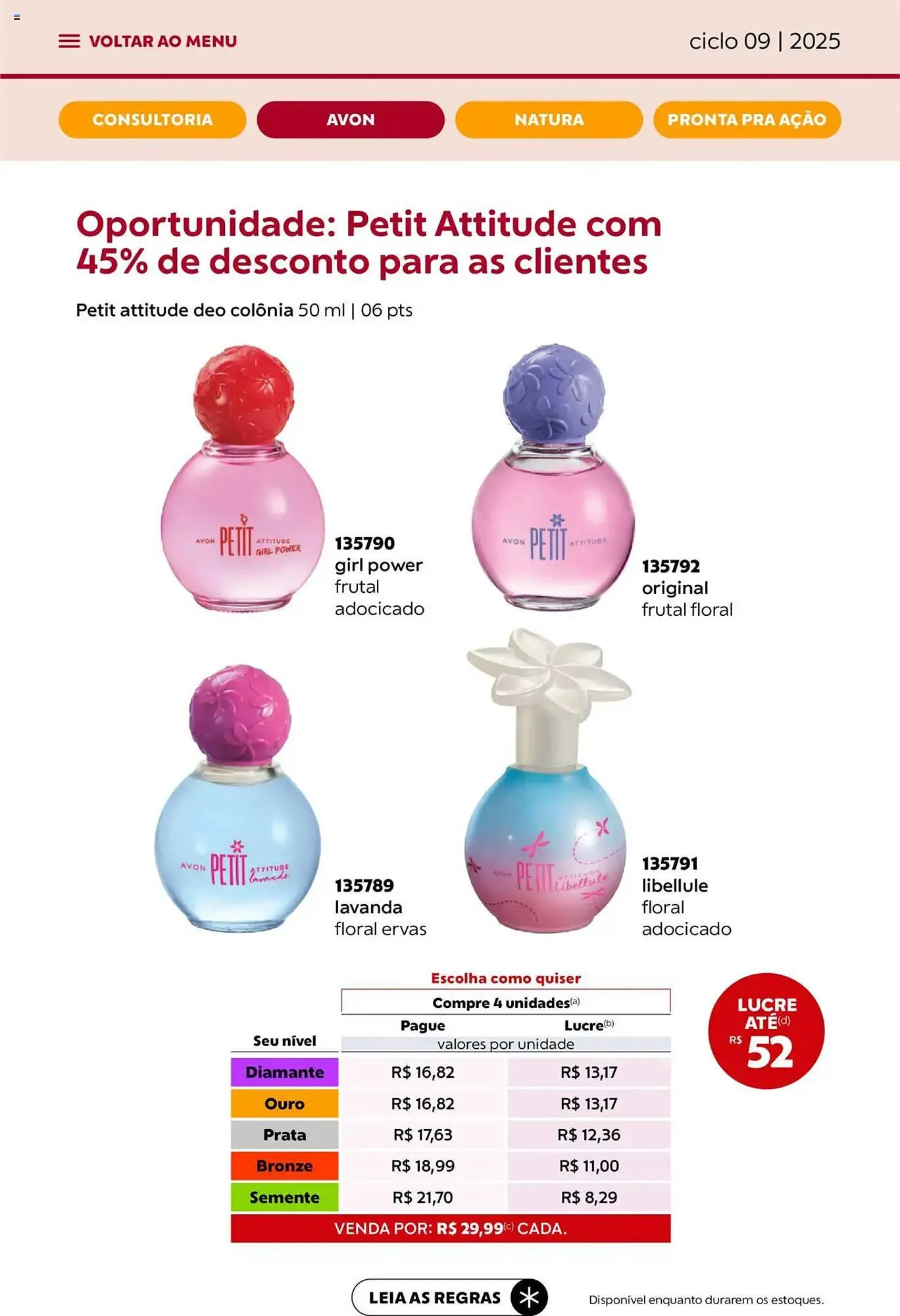 Encarte de Catálogo Avon 16 de maio até 13 de junho 2025 - Pagina 8