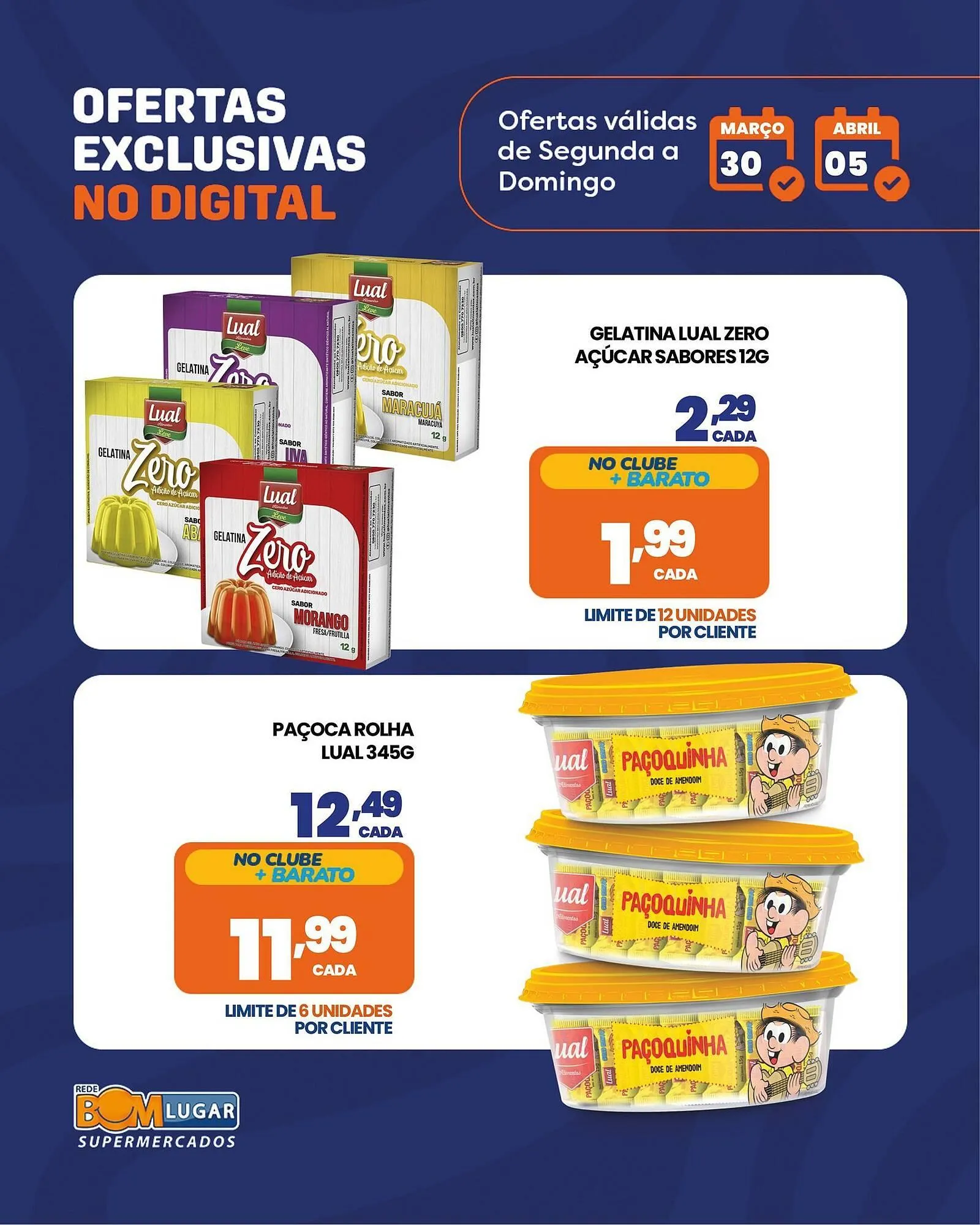 Encarte de Folheto Rede Bom Lugar 30 de março até 5 de abril 2026 - Pagina 2