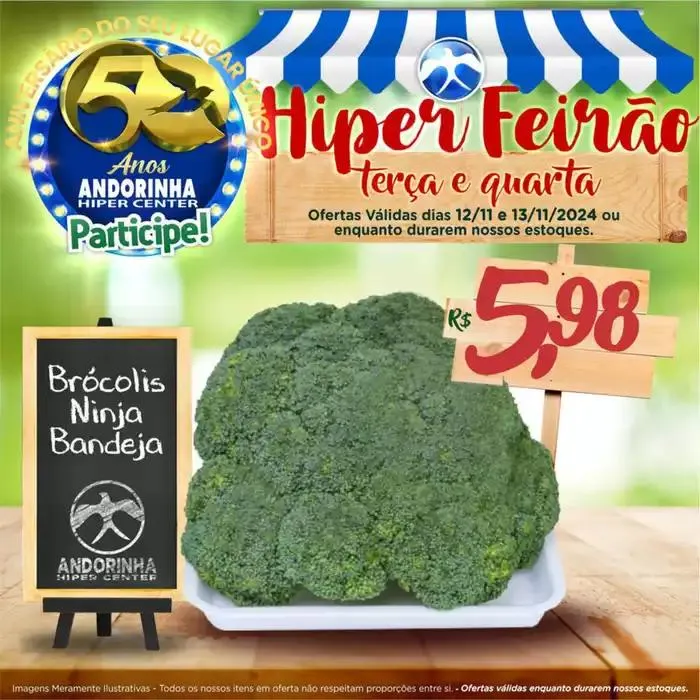 Encarte de Andorinha Hipermercado Hiper Feirão 12 de novembro até 13 de novembro 2024 - Pagina 3