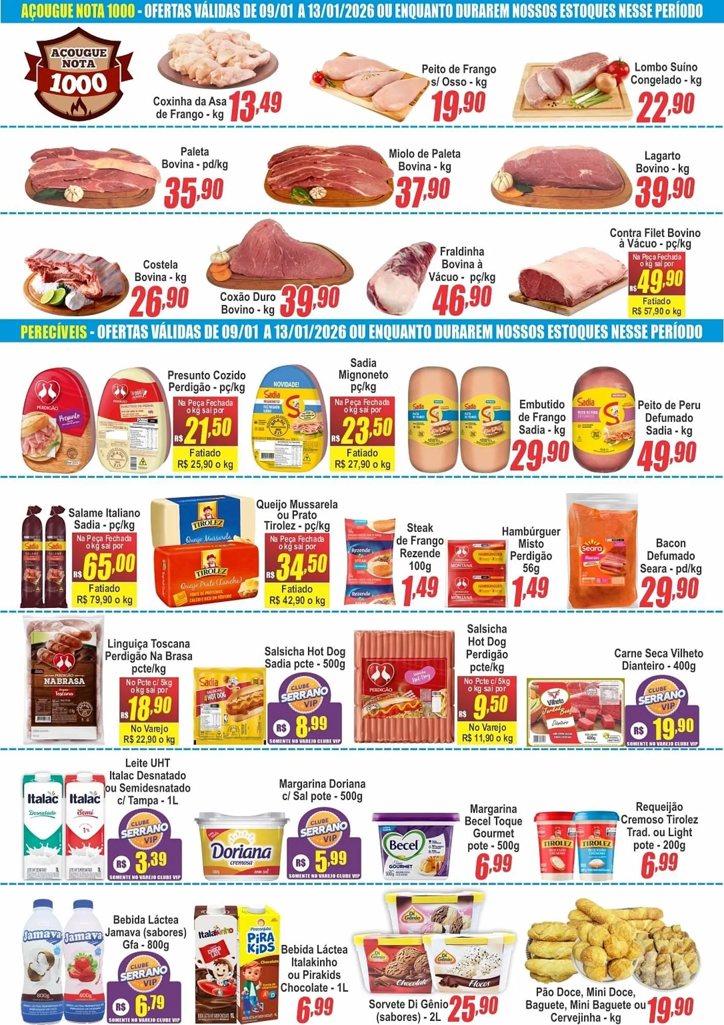 Encarte de Catálogo Serrano Supermercado 7 de janeiro até 8 de janeiro 2026 - Pagina 3