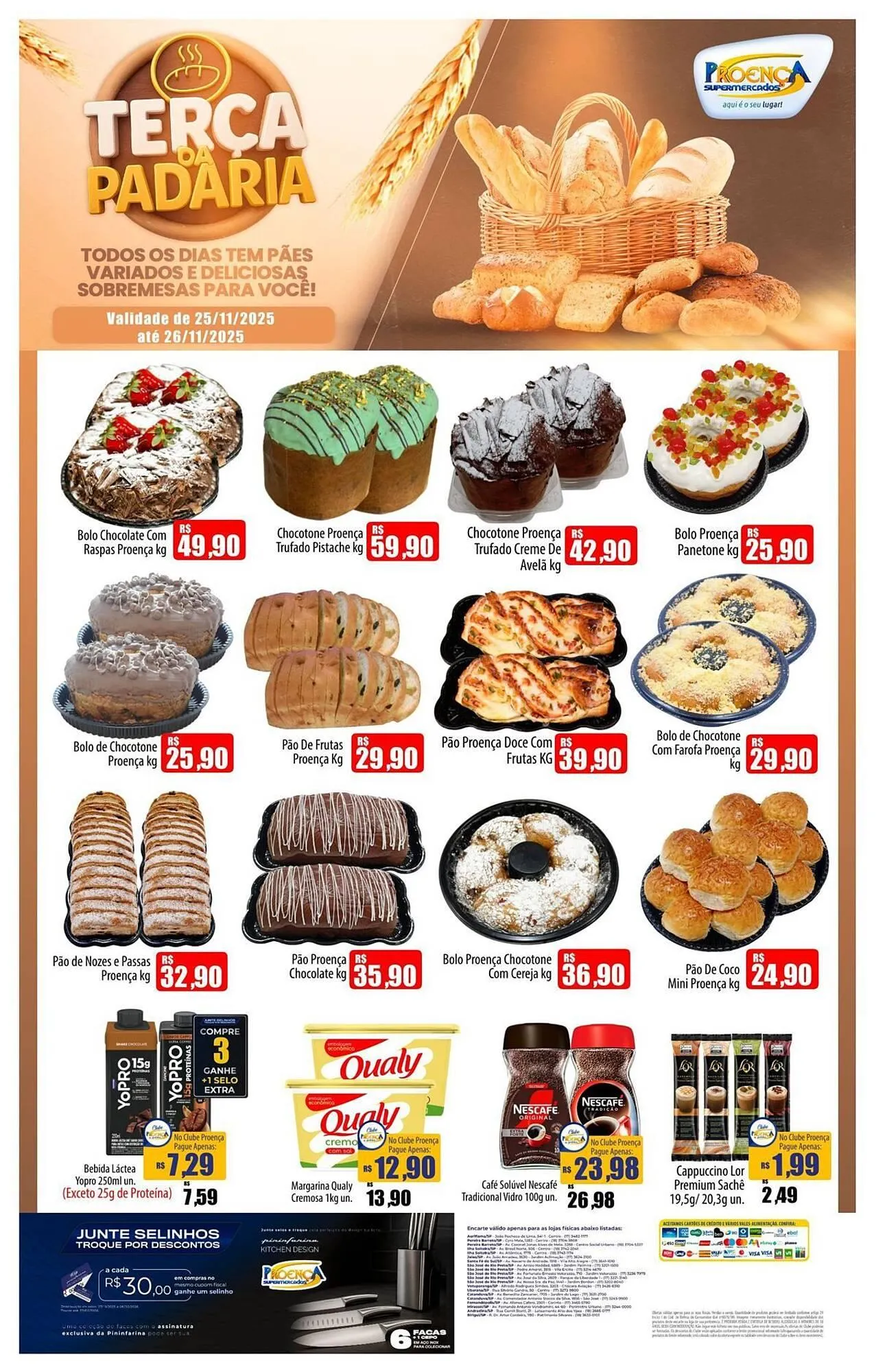 Encarte de Catálogo Proença Supermercados 25 de novembro até 26 de novembro 2025 - Pagina 1