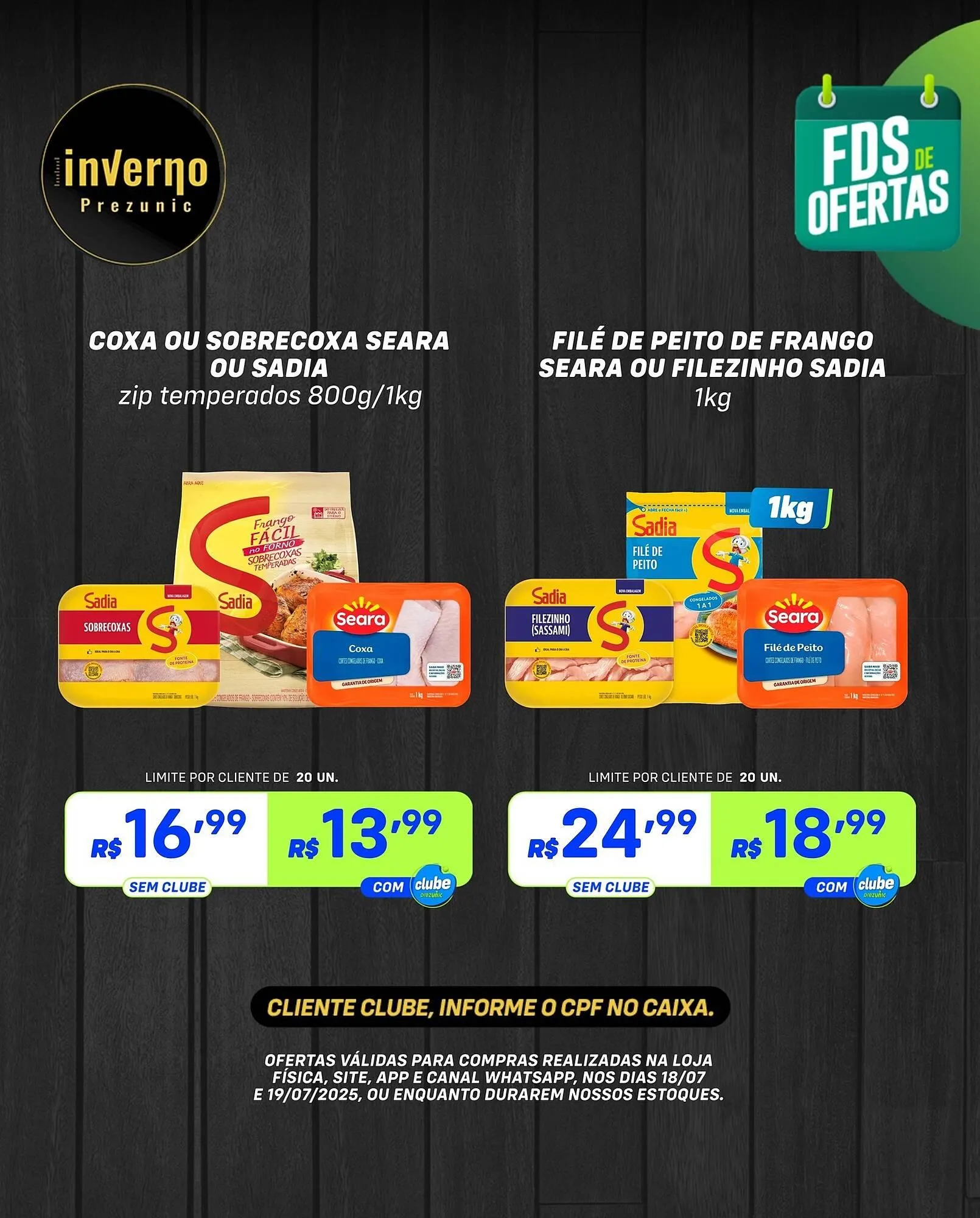 Encarte de Catálogo Prezunic 18 de julho até 19 de julho 2025 - Pagina 3