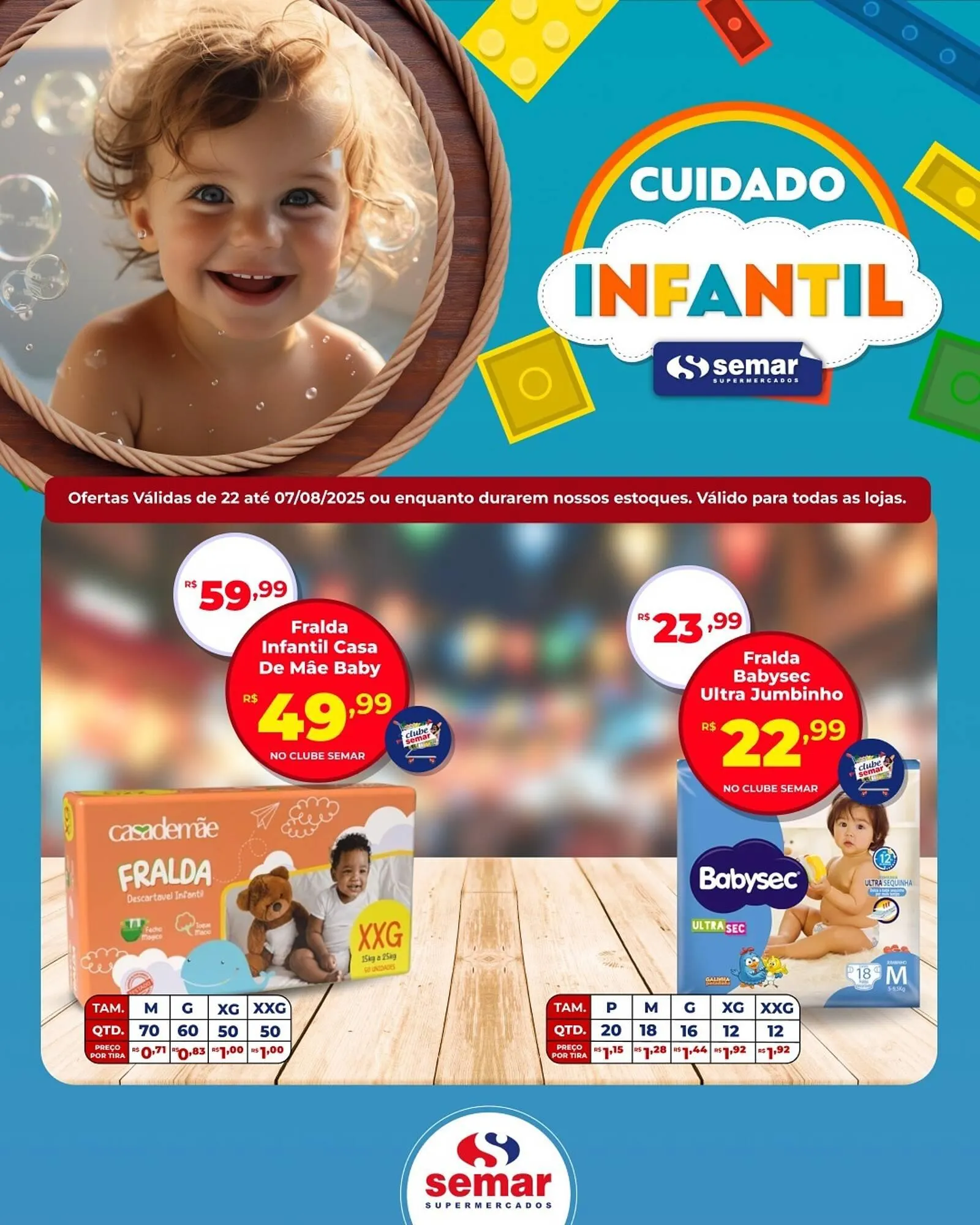 Encarte de Catálogo Semar Supermercado 31 de julho até 7 de agosto 2025 - Pagina 4