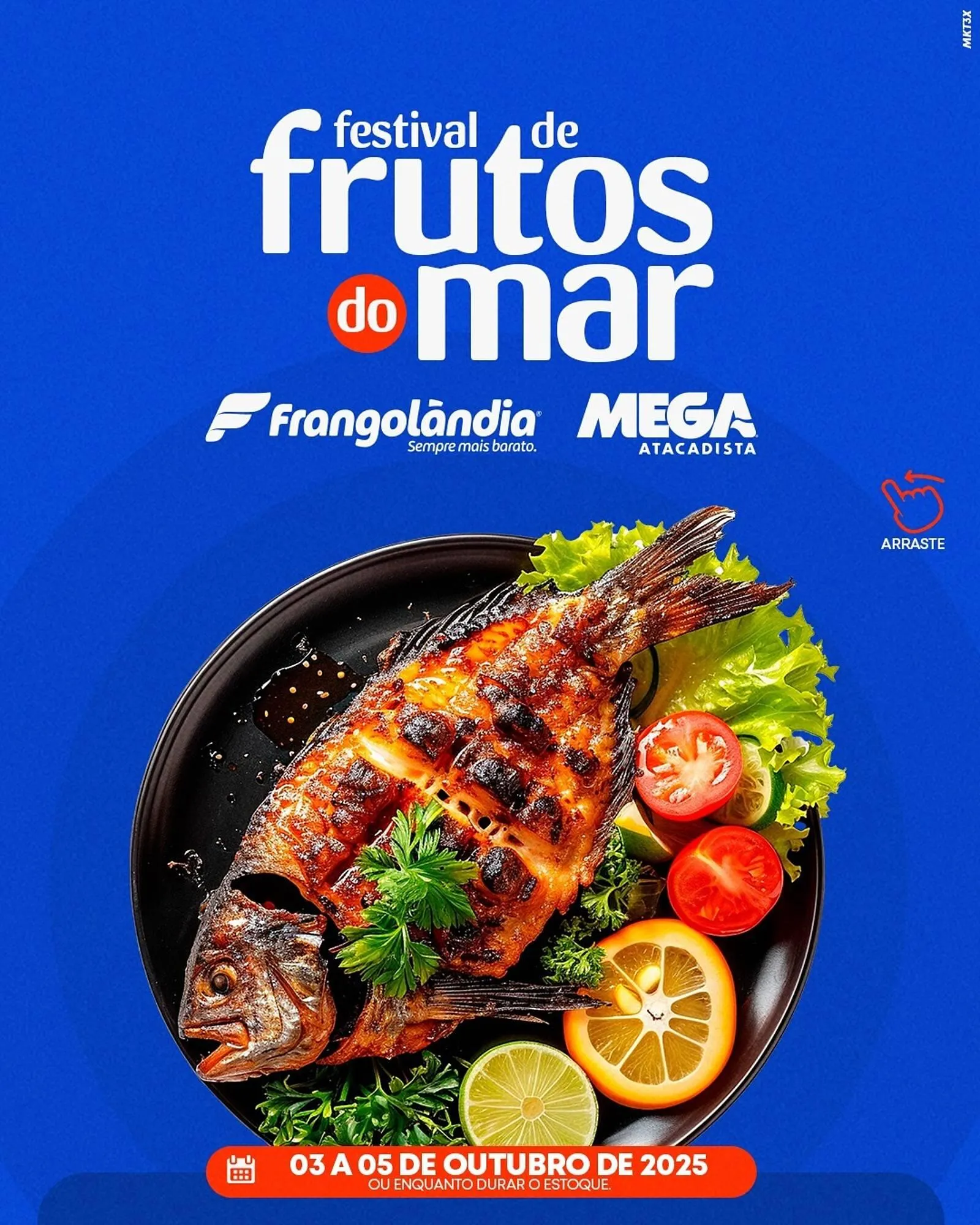 Encarte de Encarte Frangolândia 3 de outubro até 5 de outubro 2025 - Pagina 1