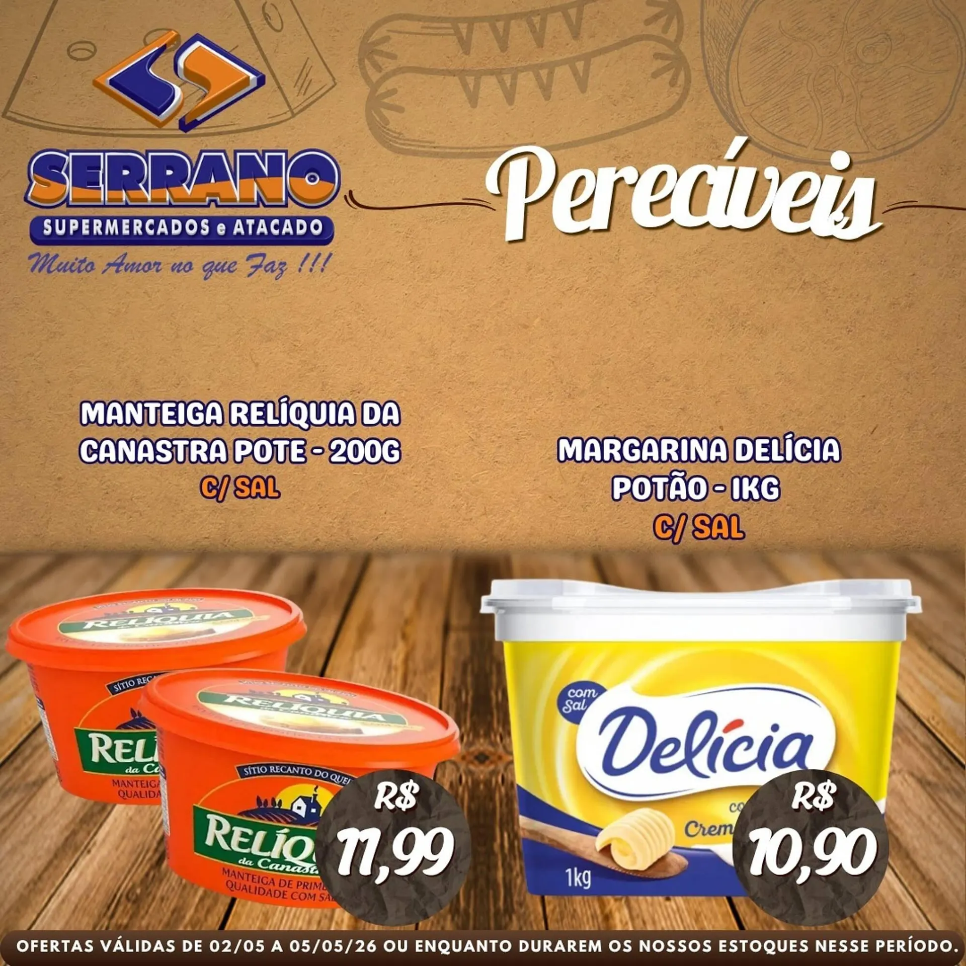 Encarte de Catálogo Serrano Supermercado 3 de maio até 5 de maio 2026 - Pagina 3