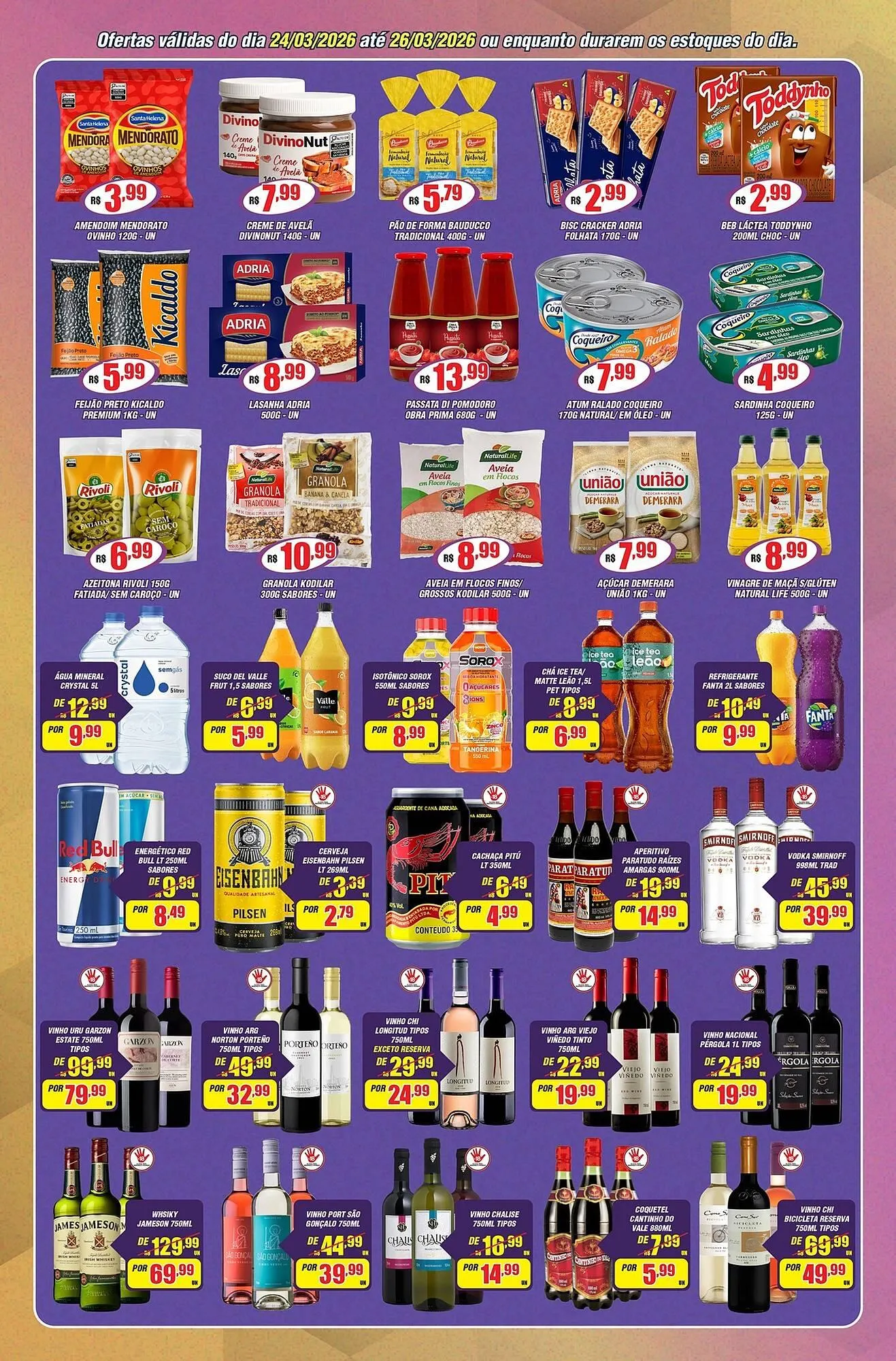 Encarte de Catálogo Violeta Supermercados 24 de março até 25 de março 2026 - Pagina 3