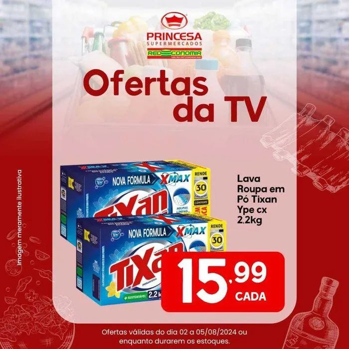 Encarte de Ofertas Princesa Supermercados 5 de agosto até 5 de agosto 2024 - Pagina 5