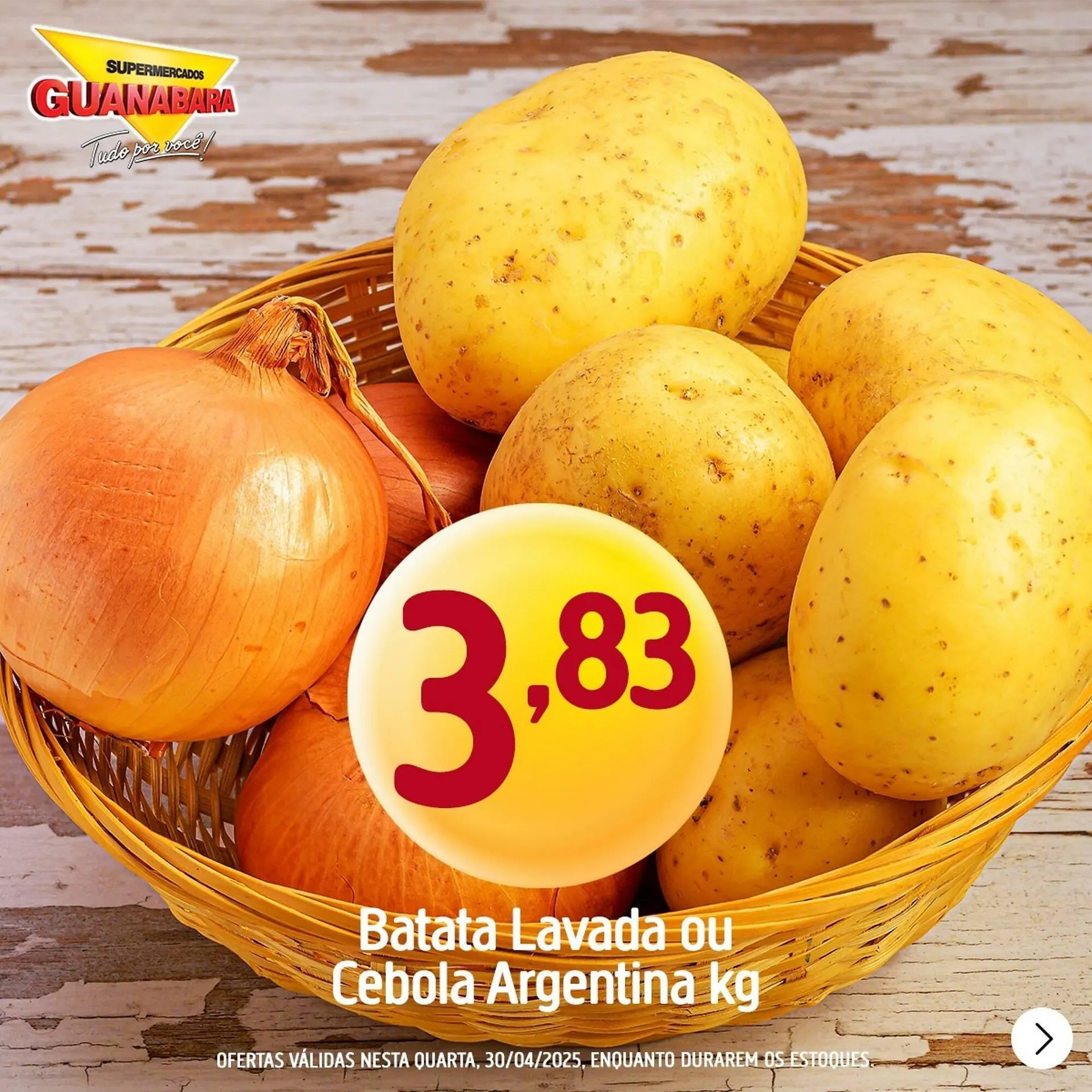 Encarte de Catálogo Supermercados Guanabara 30 de abril até 30 de abril 2025 - Pagina 1