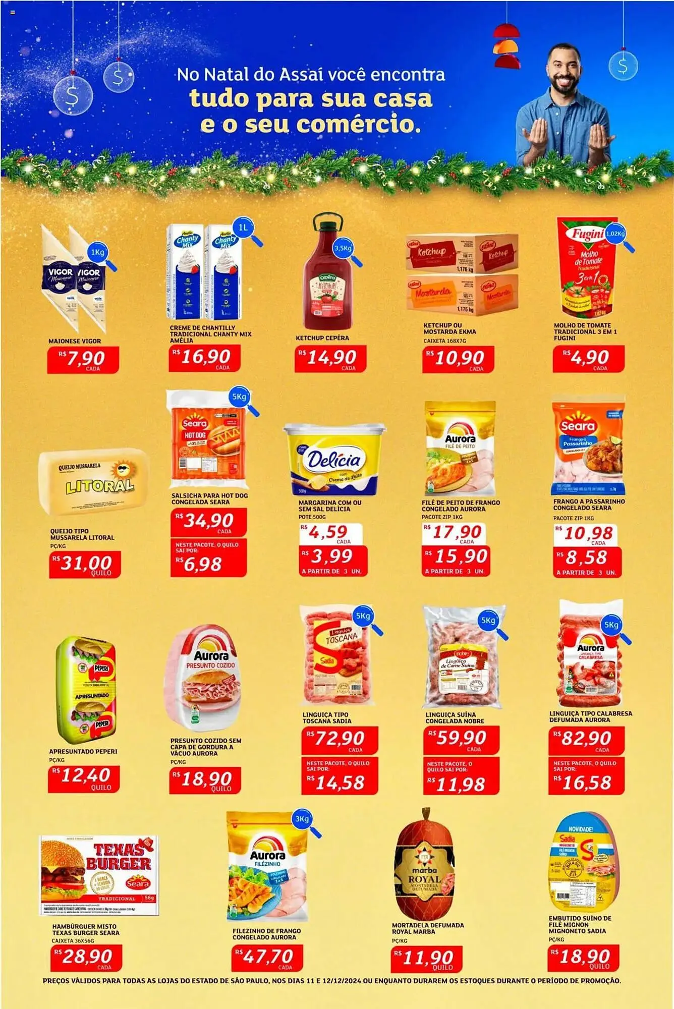 Encarte de Catálogo Assaí Atacadista 11 de dezembro até 12 de dezembro 2024 - Pagina 4