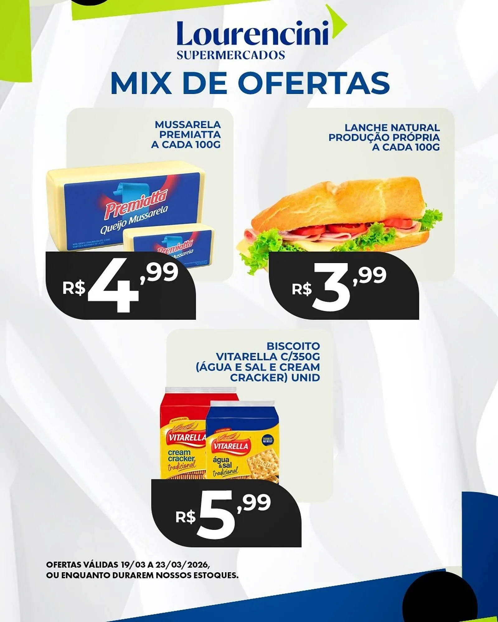 Encarte de Catálogo Lourencini Supermercados 19 de março até 23 de março 2026 - Pagina 5
