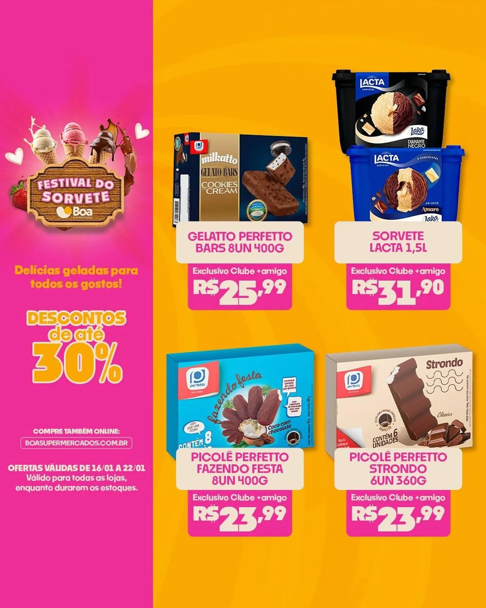 Encarte de Tabloide Boa Supermercados 19 de janeiro até 22 de janeiro 2026 - Pagina 9