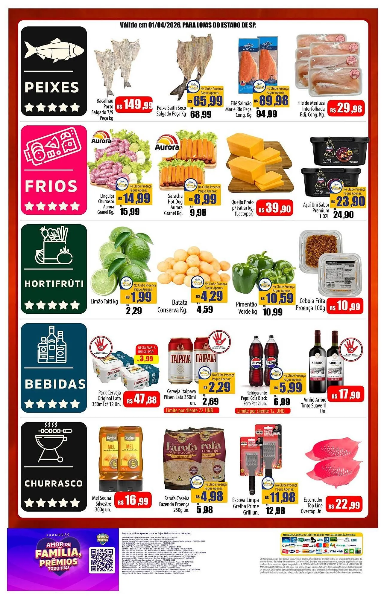 Encarte de Catálogo Proença Supermercados 1 de abril até 5 de abril 2026 - Pagina 4