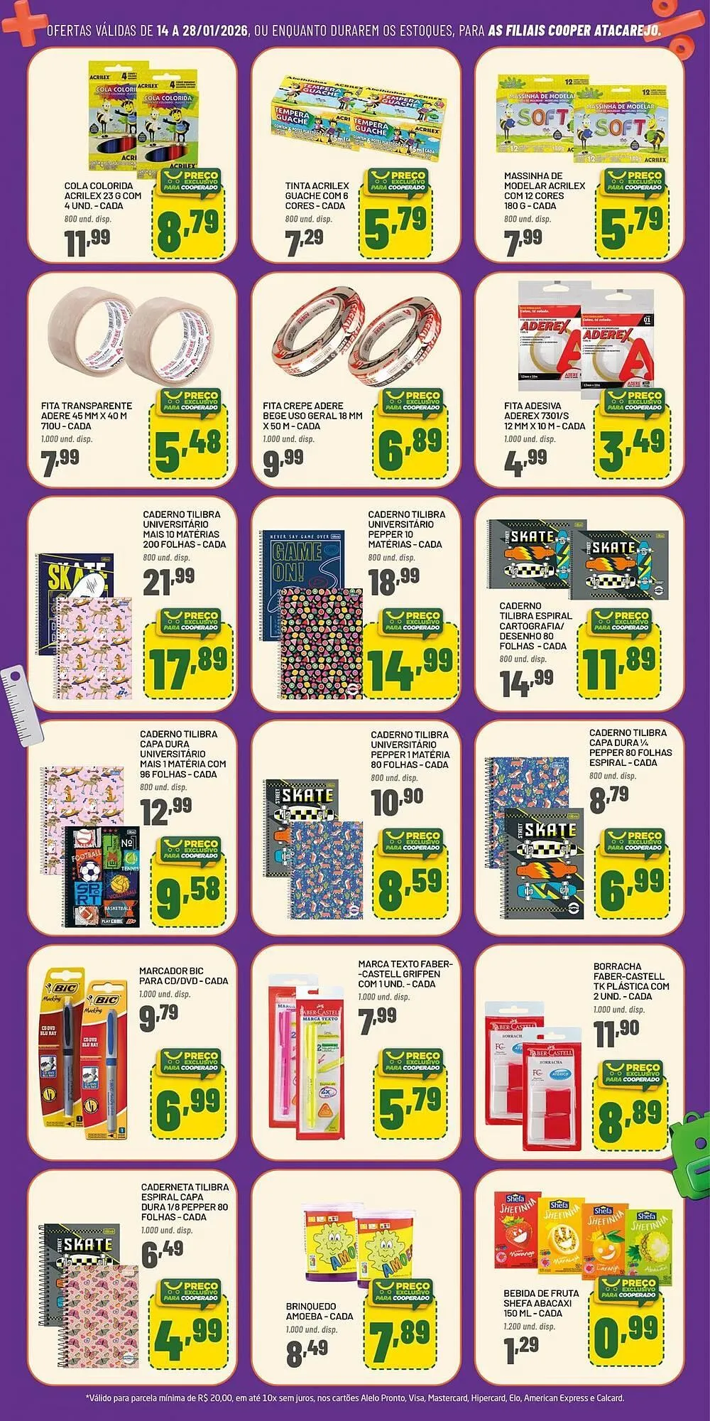 Encarte de Tabloide Cooper 15 de janeiro até 28 de janeiro 2026 - Pagina 2