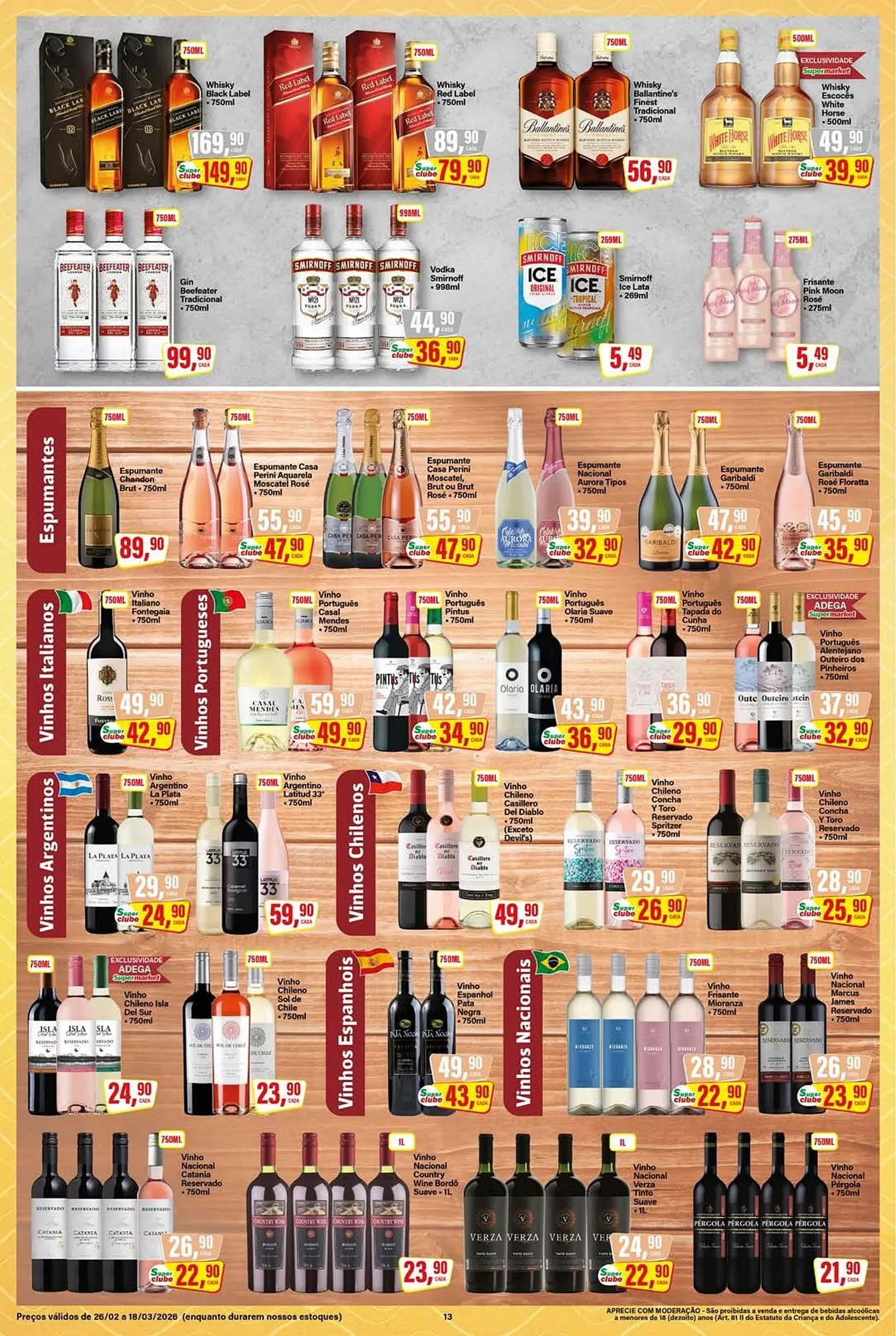 Encarte de Encarte Rede Supermarket 2 de março até 4 de março 2026 - Pagina 13