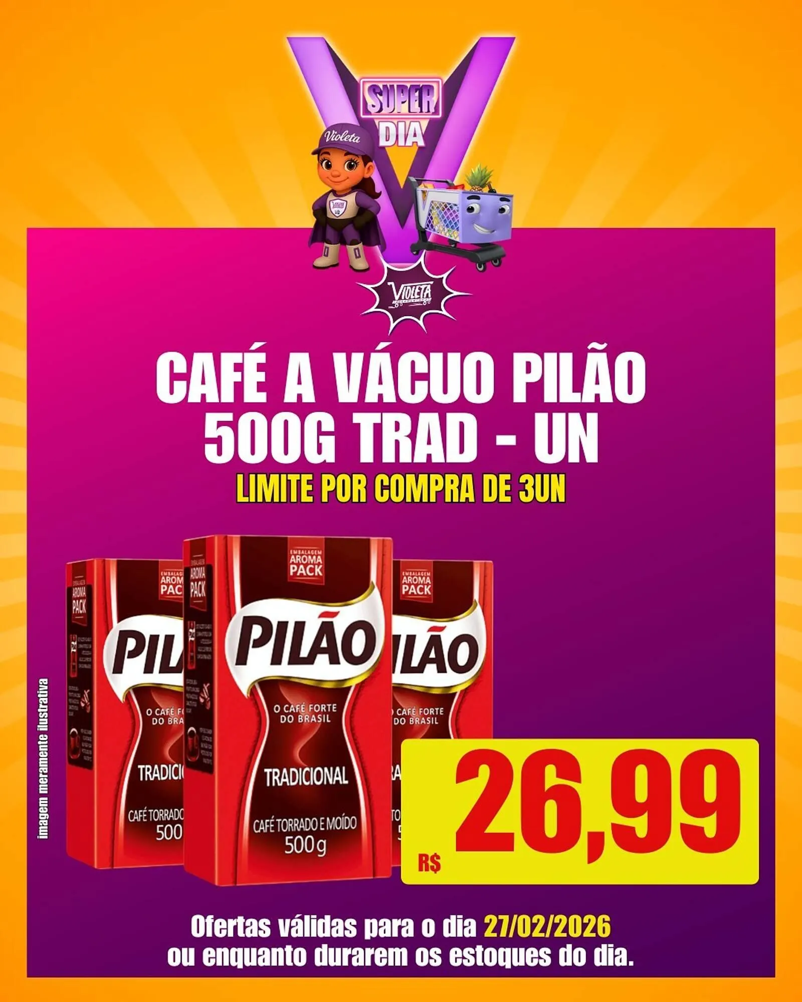 Encarte de Catálogo Violeta Supermercados 26 de fevereiro até 27 de fevereiro 2026 - Pagina 5