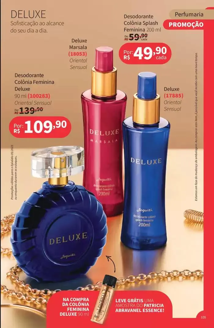 Encarte de Encarte Jequiti 21 de março até 1 de maio 2025 - Pagina 105